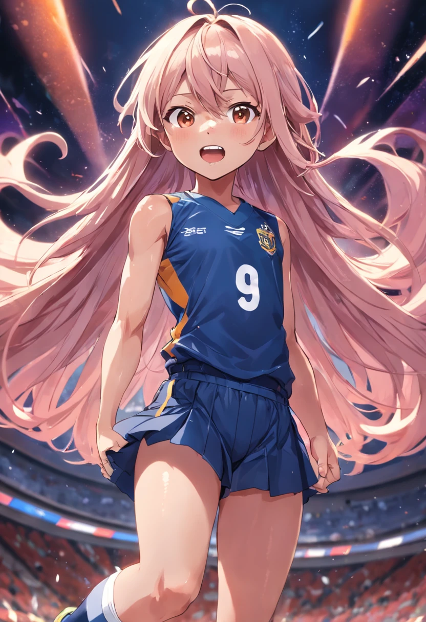Liverpool football club as an anime girl.