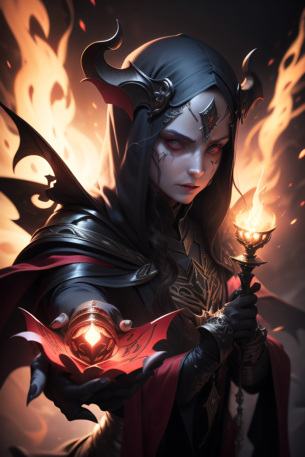 A closeup of a demonic gauntlet,(manopla : 1.5), apprehension of darkness!!!, Retrato de Sauron, ,, no estilo da arte da fantasia sombria, arte de estilo fantasia escura, LICH REI,(icone de jogo),(icone de uma manopla),(luva)