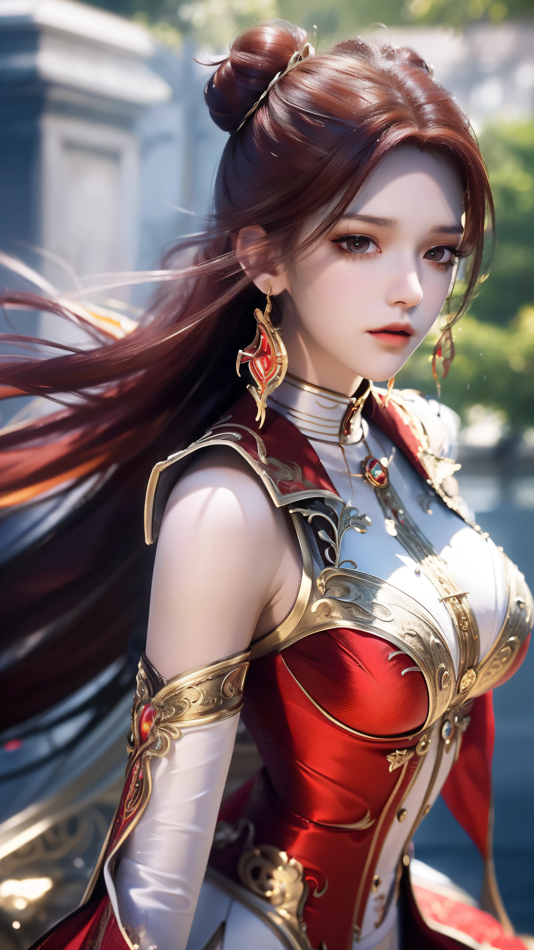 (extremely detailed CG unity 8k wallpaper,masterpiece, best quality, ultra-detailed, beautiful detailed eyes:1.2),best illumination, (best shadow, an extremely delicate and beautiful, bloom),
1gril,solo,red eyes,Heavy armor,long hair,holding sword,Angel wings,black wings,red jewelry,(big wings:1.4),Film filter,Satan, Hellfire,full body,demon,flame,