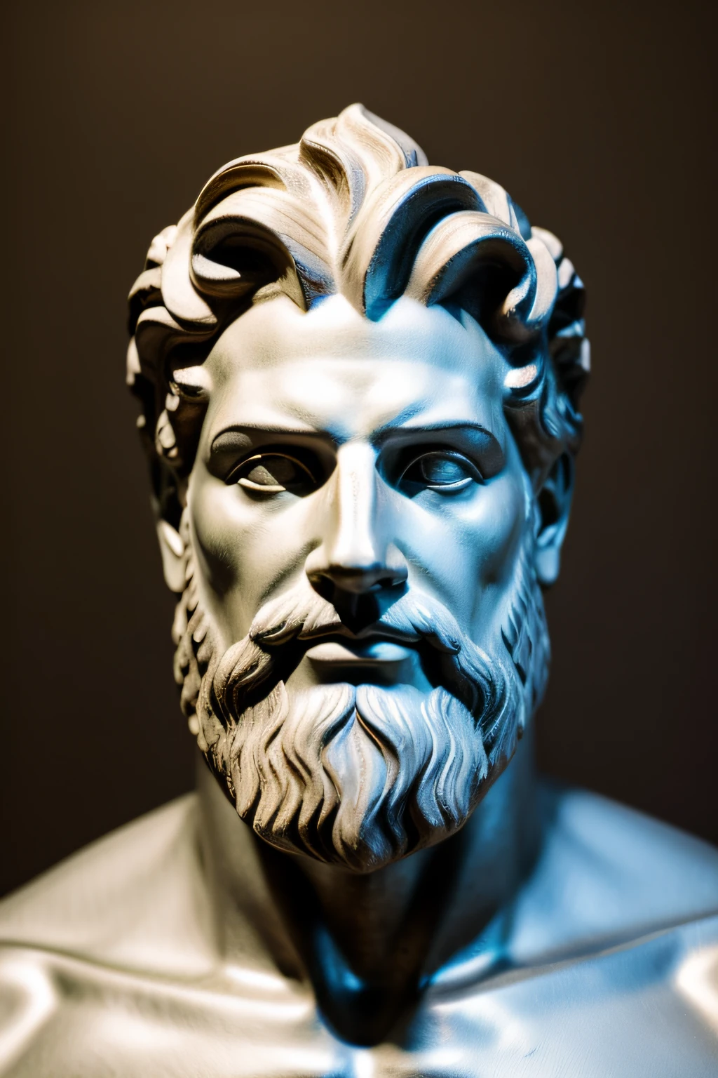 Zeus, face frontal