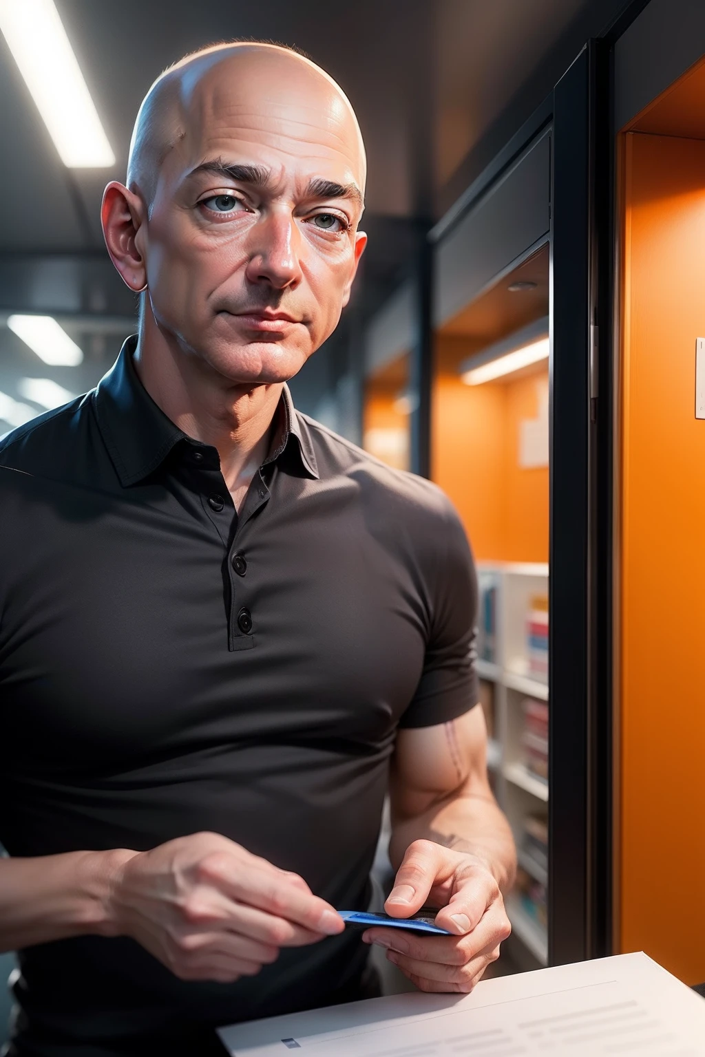 create an image of jeff bezos