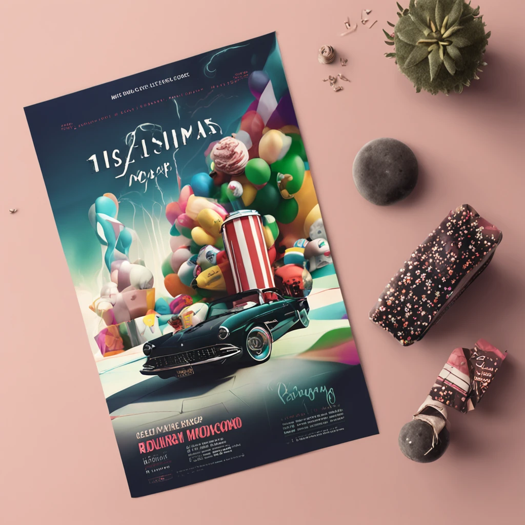 a flyer mockup