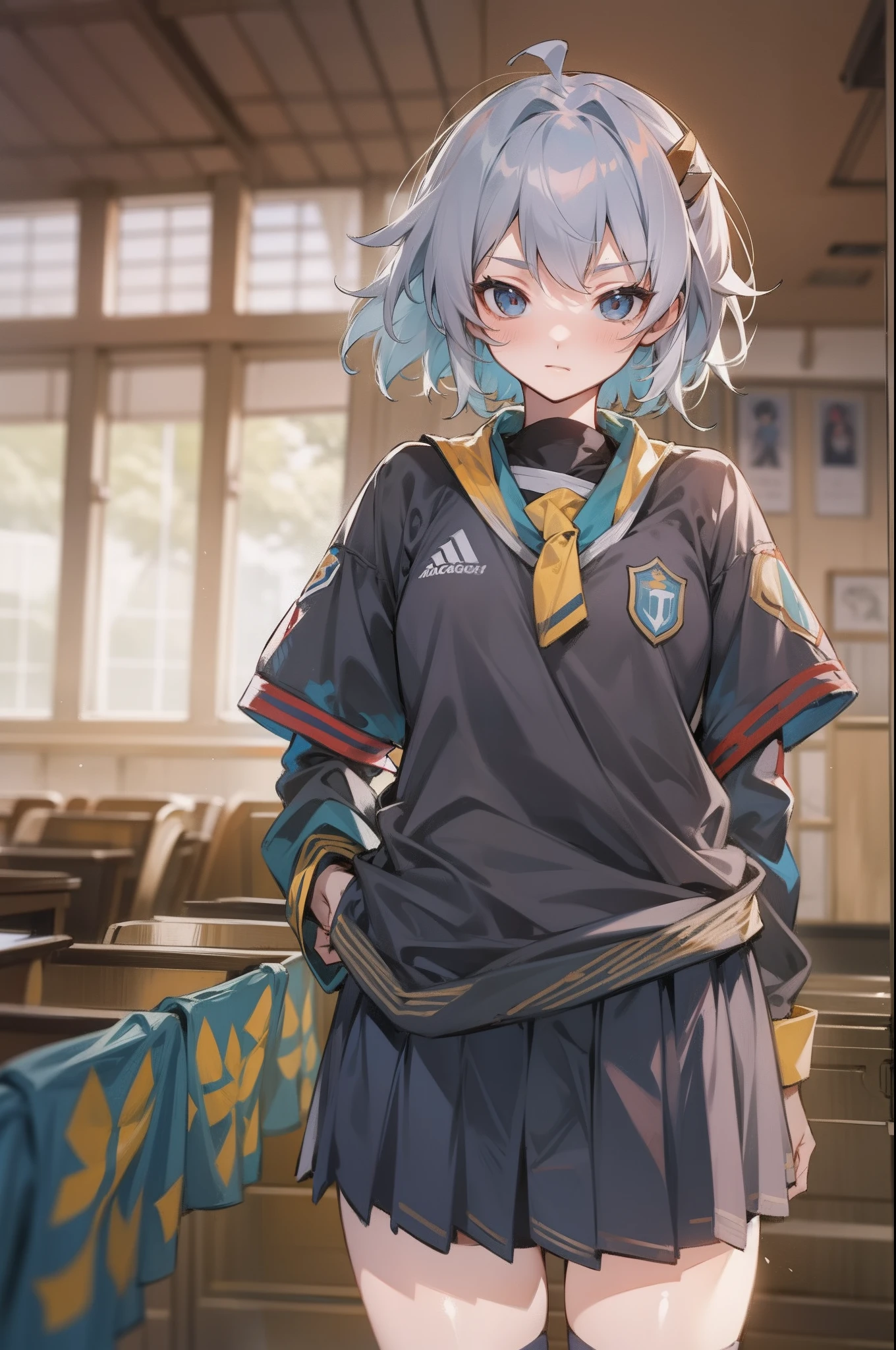 Assassinato Nagisa Sala de Aula, uniforme de futebol