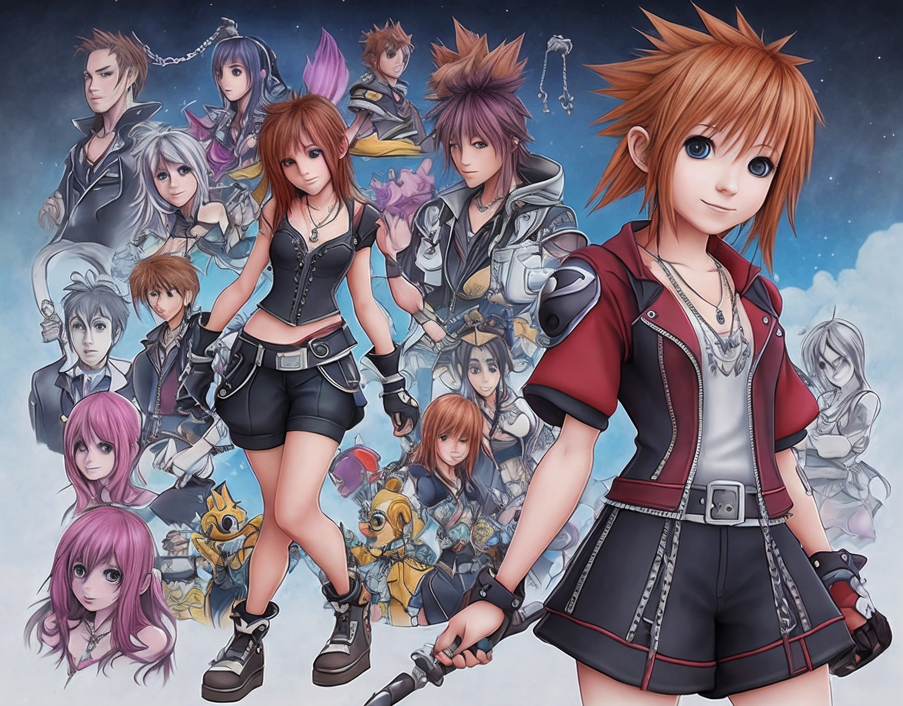 Kairi de kingdom hearts