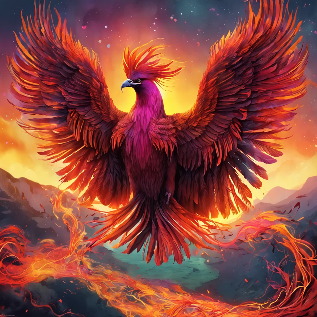 Imagine an image of a majestic phoenix, wings outstretched, rising from the ashes. As you reflect on the quote, envision yourself as this phoenix, with fallen hair strands symbolizing the challenges you've overcome. The phoenix's vibrant plumage represents your strength, rising anew from each setback.