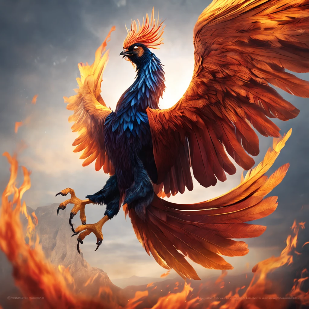 Imagine an image of a majestic phoenix, wings outstretched, rising from the ashes. As you reflect on the quote, envision yourself as this phoenix, with fallen hair strands symbolizing the challenges you've overcome. The phoenix's vibrant plumage represents your strength, rising anew from each setback.