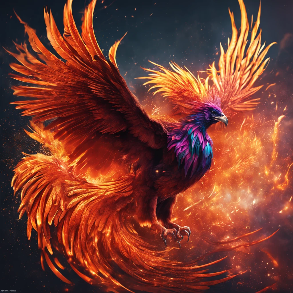 Imagine an image of a majestic phoenix, wings outstretched, rising from the ashes. As you reflect on the quote, envision yourself as this phoenix, with fallen hair strands symbolizing the challenges you've overcome. The phoenix's vibrant plumage represents your strength, rising anew from each setback.