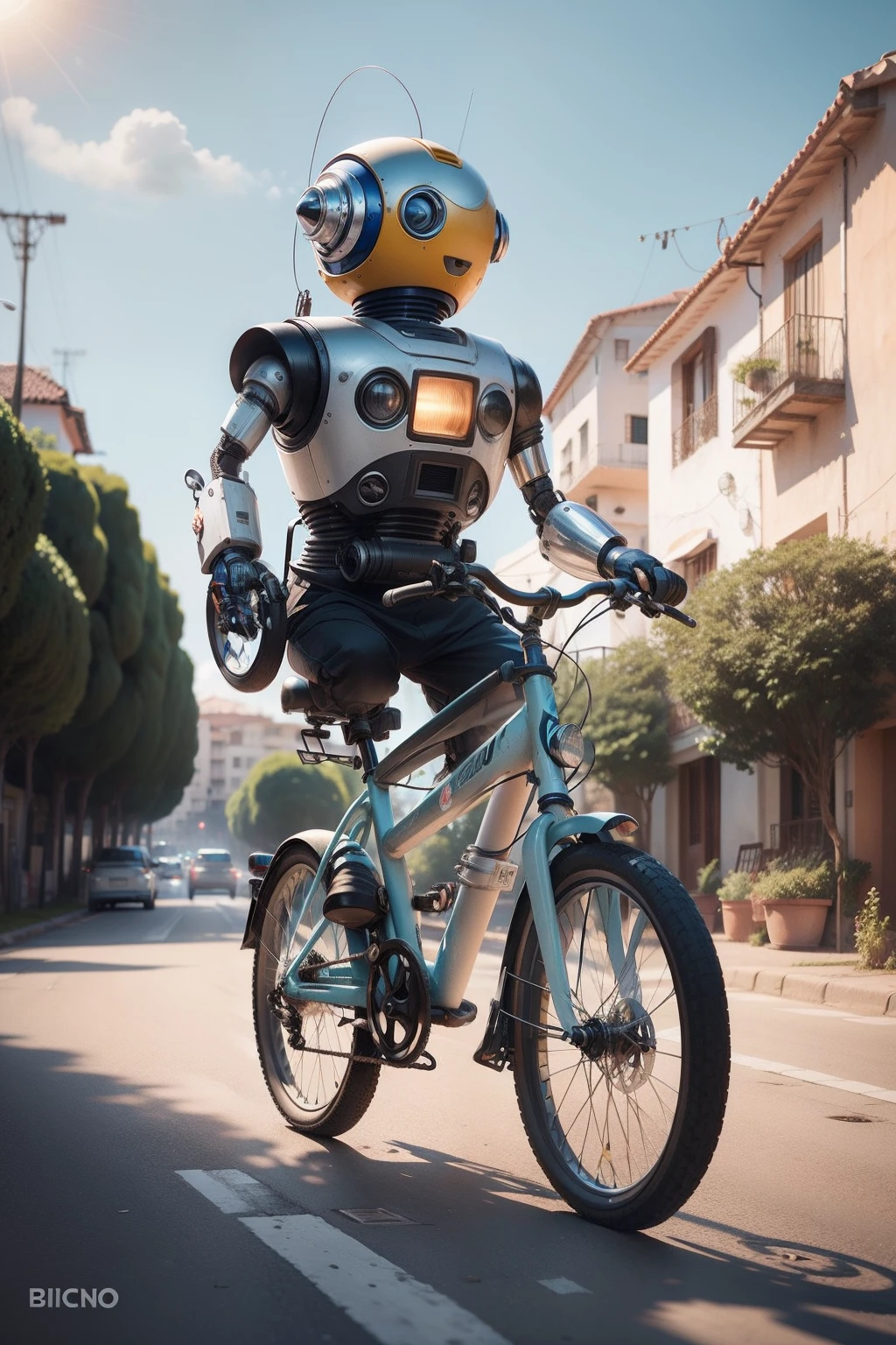  robocop riding on tiny bicycle, photography, trending on artstation, sharp focus, intricate details, high details, 64k, by greg rutkowski
<lora:Robocop:0.8>