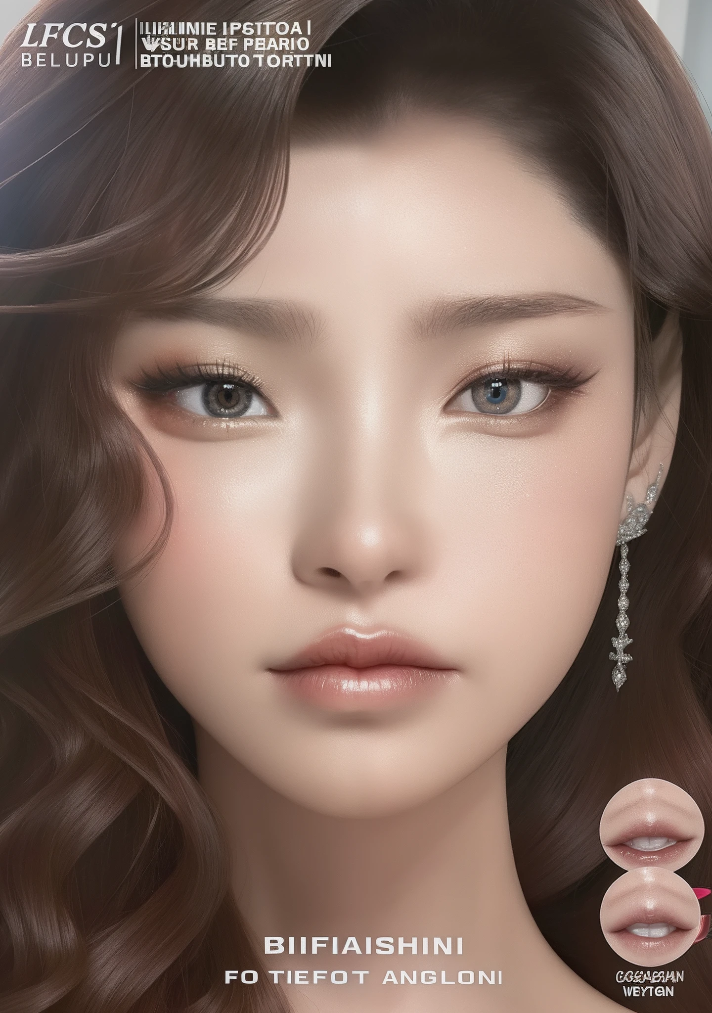 Um close up de uma mulher, sem sombras, pele brilhante, visible pores, poros brilhantes, pele hidratada, sem sombras,Kpop Maquiagem, Batom estilo kpop, Kpop Estilo Liggloss, bright lips, extremely bright lips, glass lips, reddened lips,, idolo de kpop, Kpop idol, Jang Wonyoung, Jisoo, com uma flor no cabelo, No eyelashes, No eyelashes, Lip gloss, brilho labial, Kpop Lip Gloss, Kpop Lips, bright lips, boca fechada, boca fechada, maquiagem kpop, Kpop Idol Maquiagem, WLOP pele brilhante, com o rosto muito detalhado, kawaii retrato realista, Rosto altamente detalhado de 8k, rosto realista detalhado, rosto realista altamente detalhado, detalhes faciais ultra realistas, rosto detalhado realista, rosto detalhado real, rosto detalhado e realista, Rosto ultra realista, altamente detalhado. liso, rosto realista e detalhado, pele hidratada, pele oleosa, pele extremamente brilhante