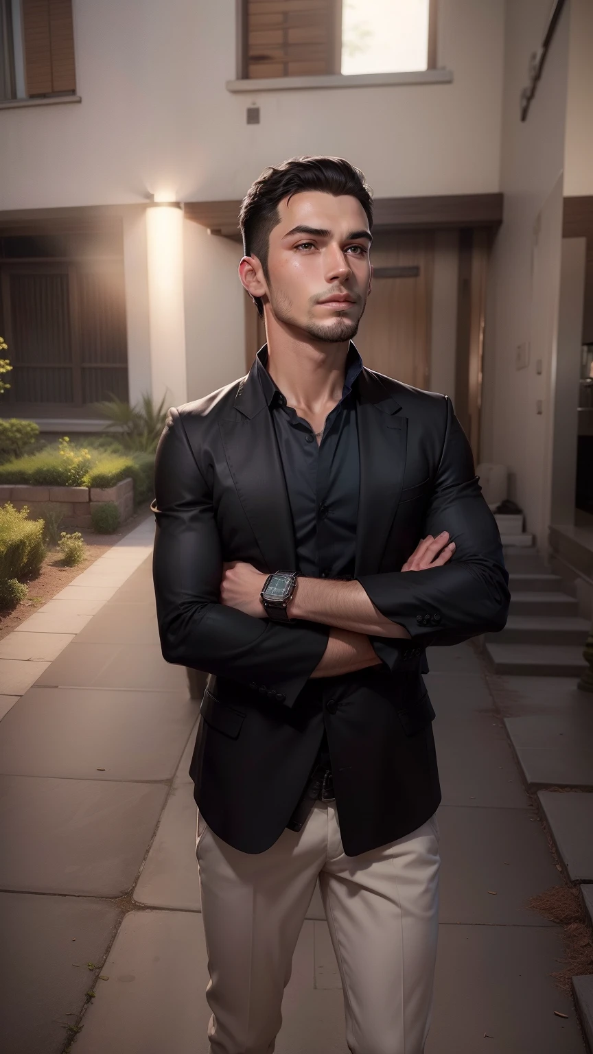 Remove backgroud. Handsome boy.face should be looking same