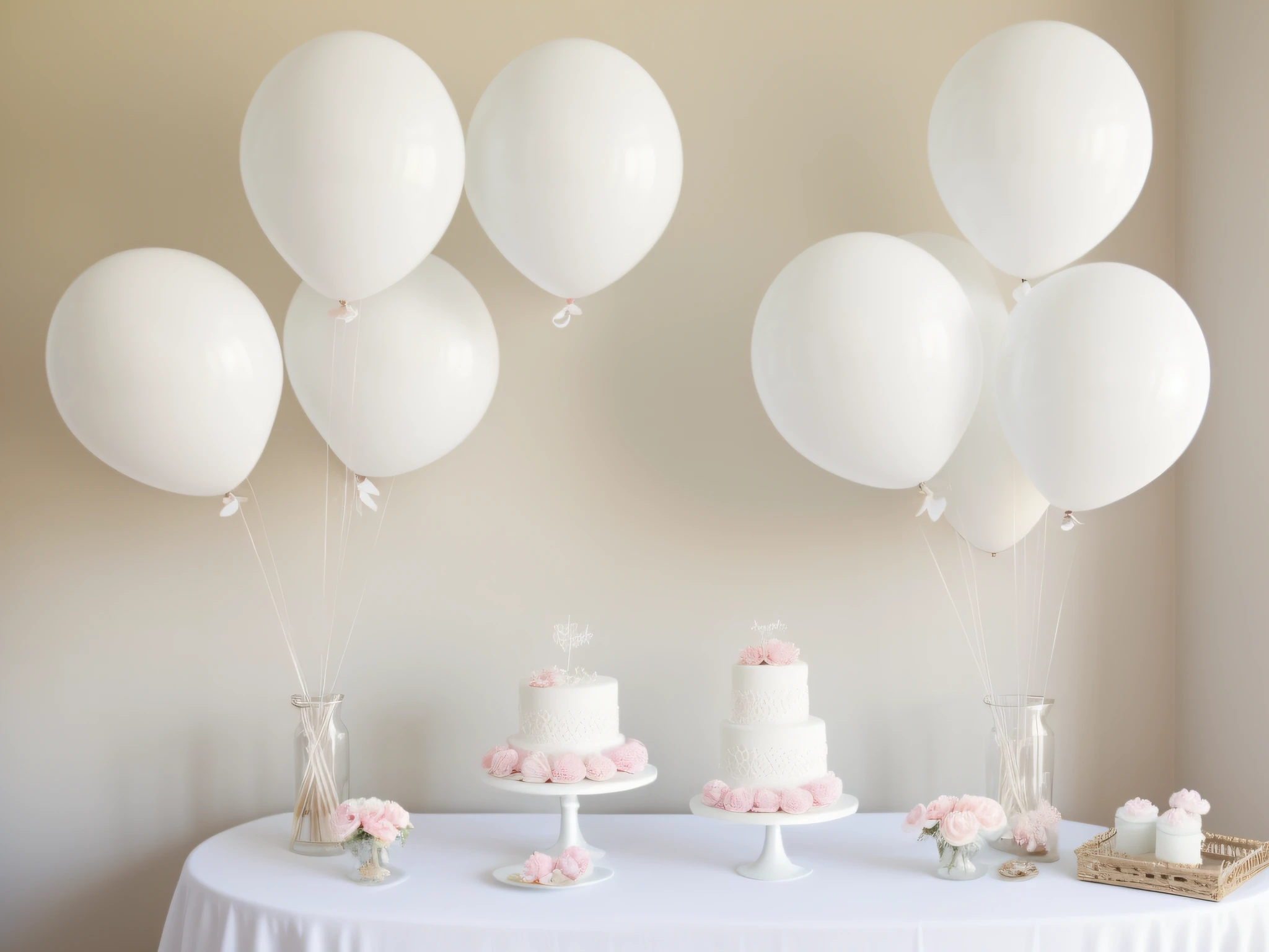 (((En un fondo blanco))), Colored balloons! Gran calidad y detalle.