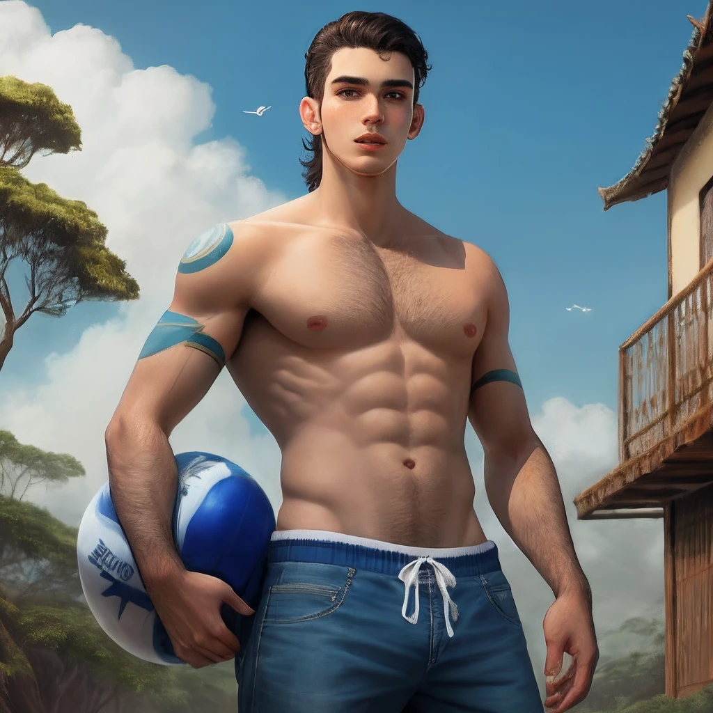 Mago, loiro, jovem, masculino, azul, fairy
