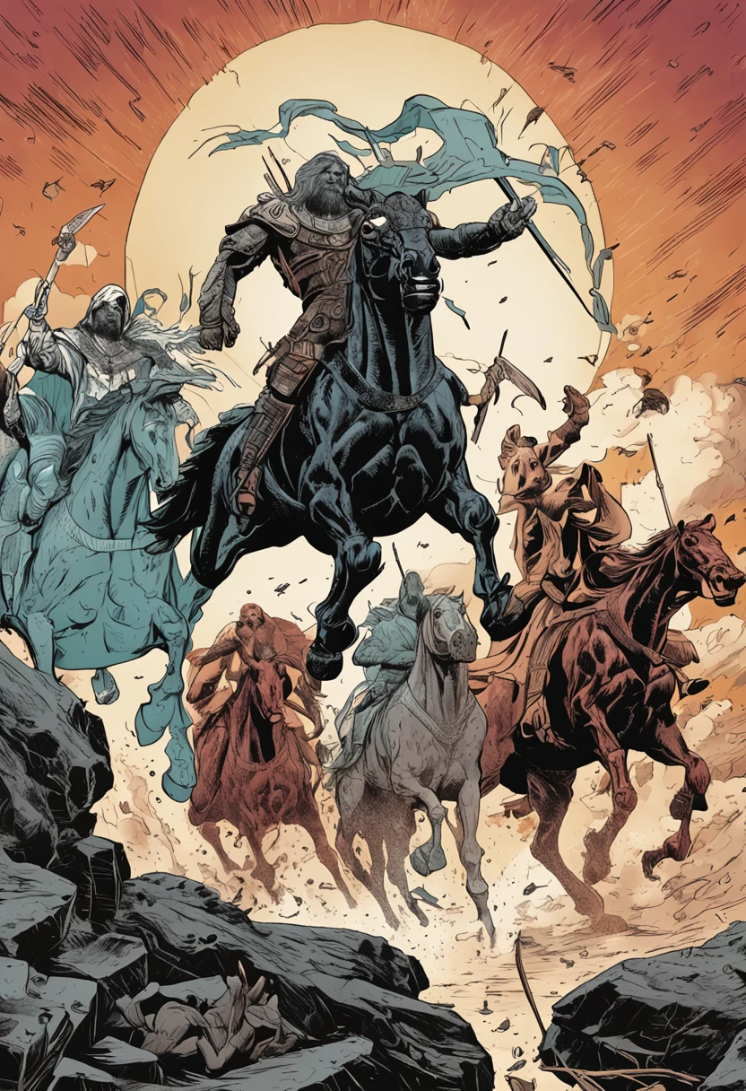 The four horsemen of apocalypse
