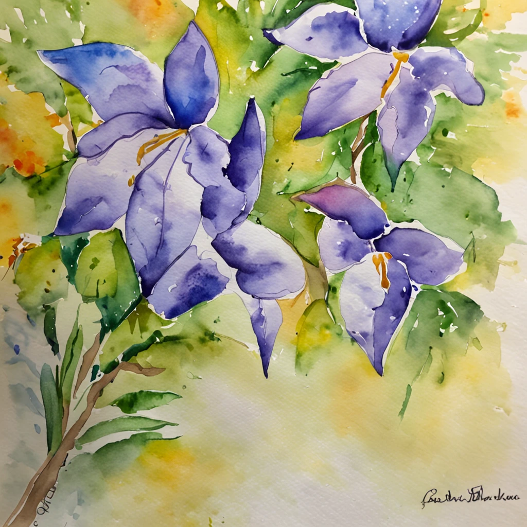 uma estatua grega de epiteto no estilo aquarela
