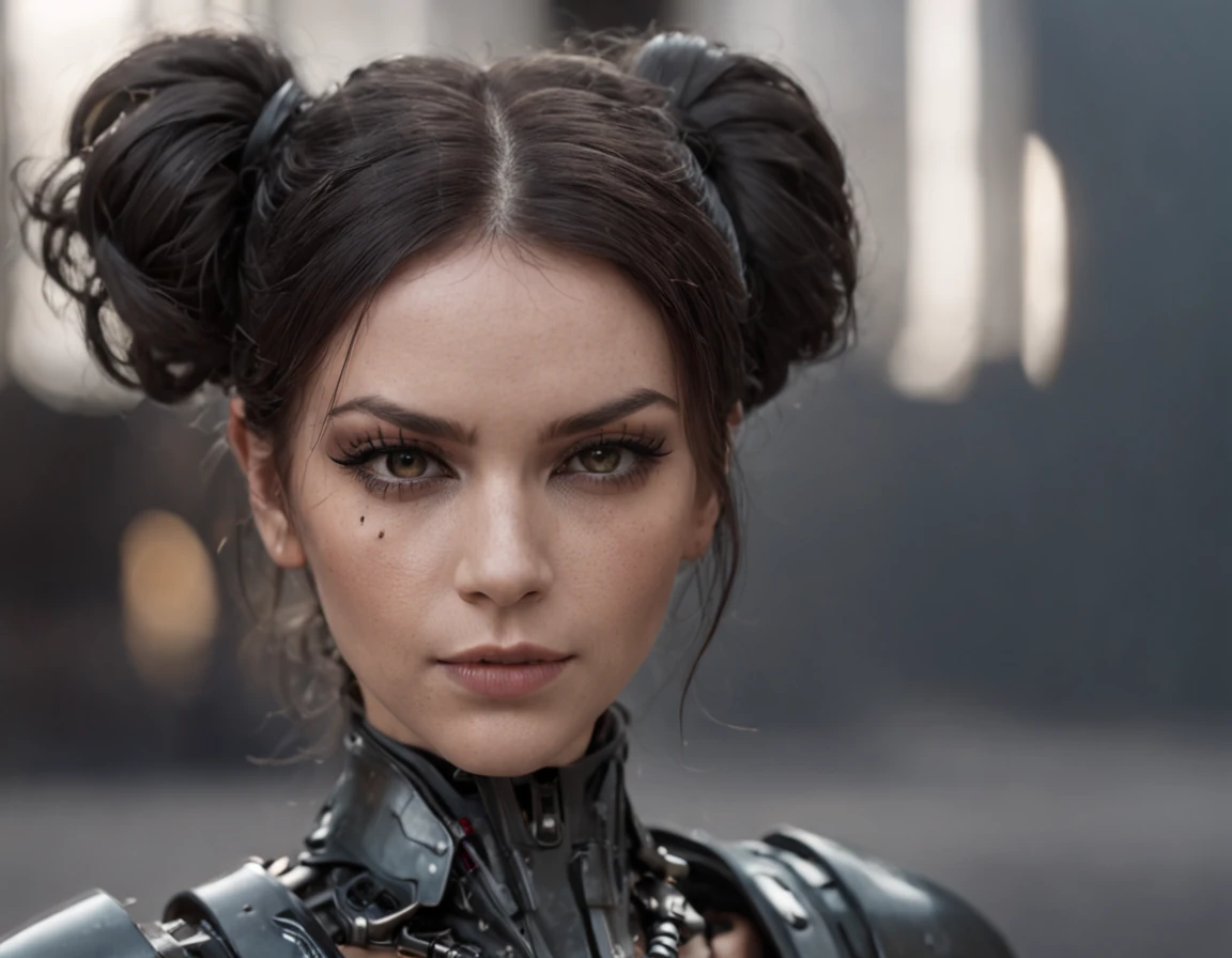 (ohwx woman) <lora:daisy_lora_sdxl_v1-000008:1> cyborg, surrounded by cables , illustrated by Greg Rutkowski and H.R. Giger, 35mm lens, beautiful macro close-up imagery, vibrantly lush neon lighting, beautiful volumetric-lighting-style atmosphere, a futuristic atmosphere, intricate, ultra detailed, photorealistic imagery, trending on artstation, 4k, 8k