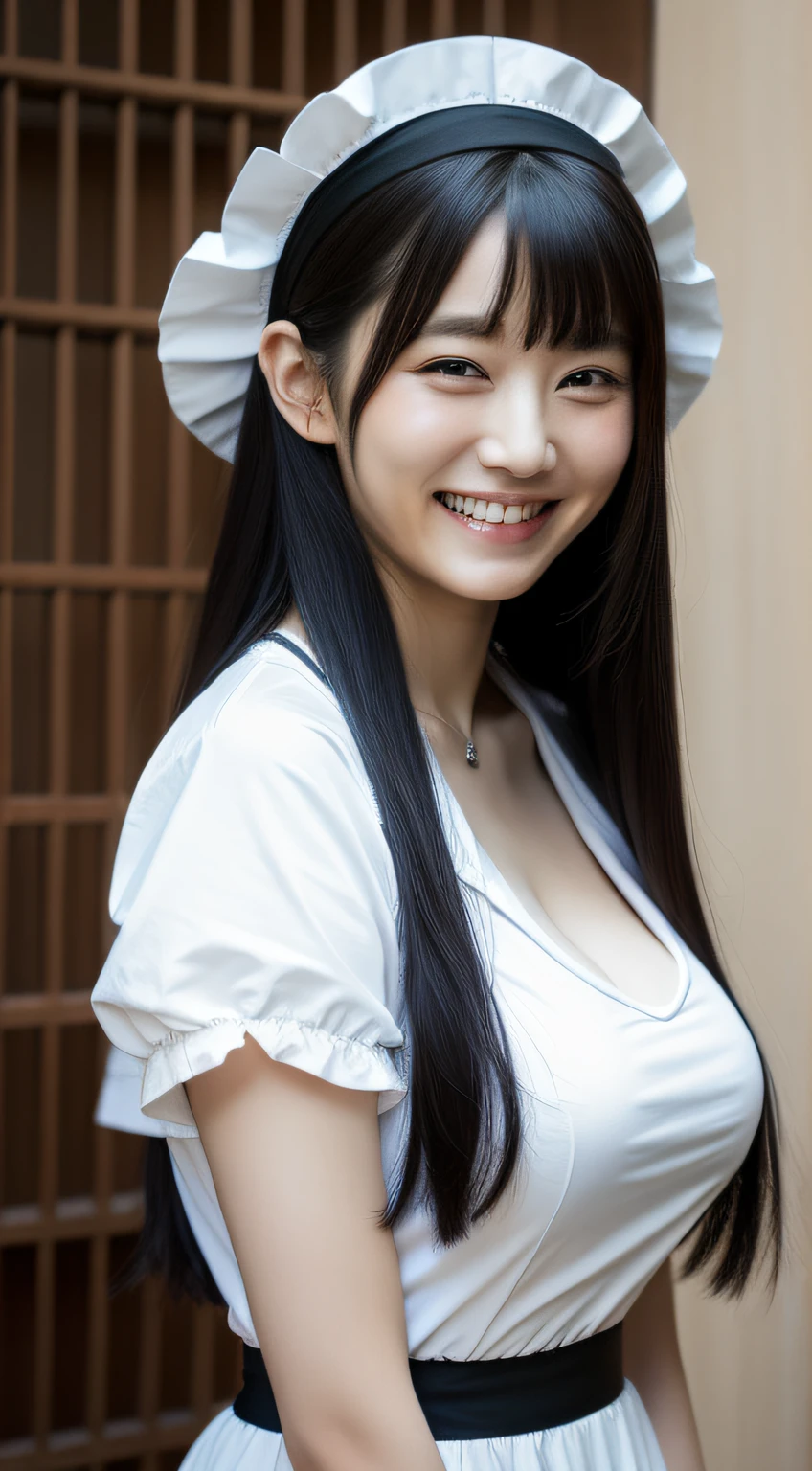 a smile、