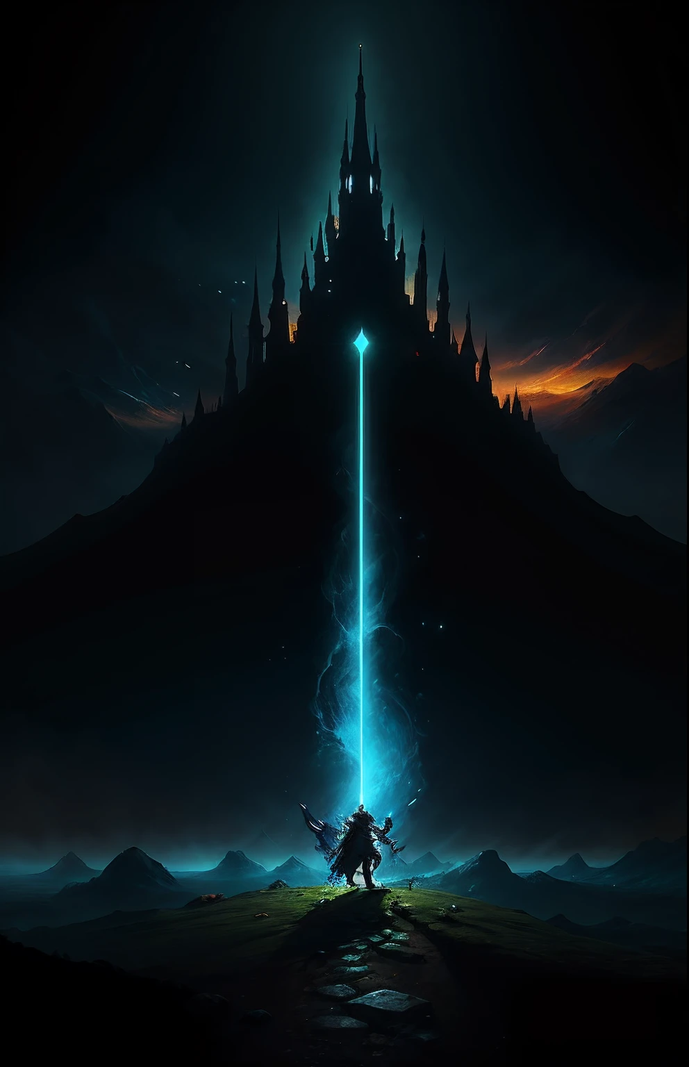 A fantasy realm in a multi-player role-playing game