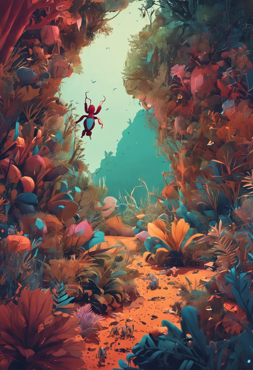 ant and lion forest