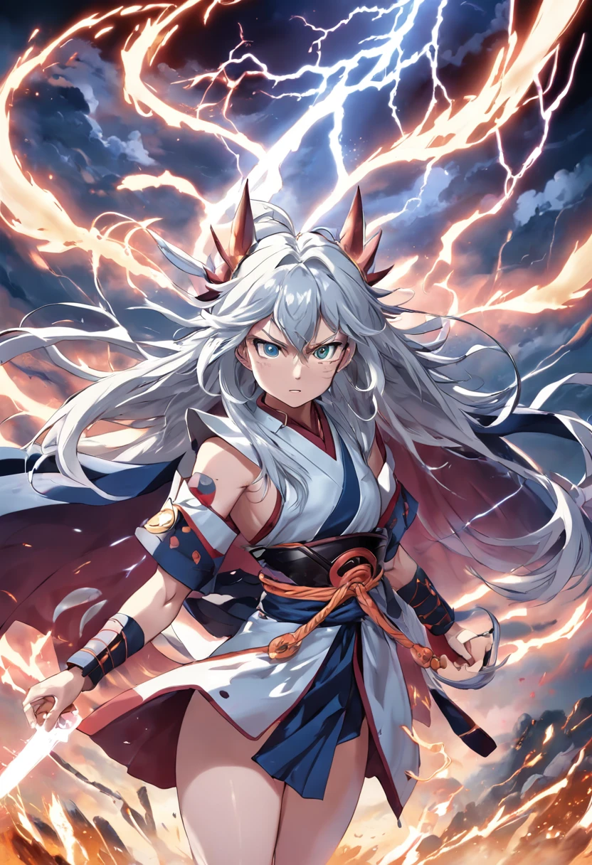 Toda poderosa, Narukami Ogosho, His Excellency, Sovereign of Euthymia, Goddess of Thunder, Raiden Shogun
