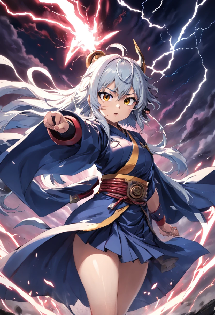 Toda poderosa, Narukami Ogosho, His Excellency, Sovereign of Euthymia, Goddess of Thunder, Raiden Shogun