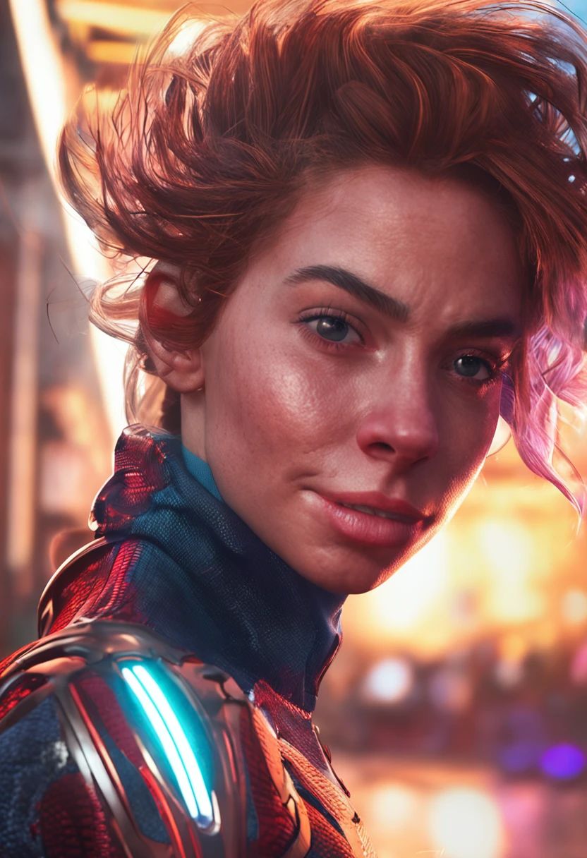 (Award Winning Digital Artwork:1.3) of (Sketch:1.3),(Energetic:1.3) Spidey, EmmaRob,CGSociety,ArtStation,(Saturated:1.3),(close portrait:1.3),(Feminine:1.4),(beautiful:1.4),(attractive:1.3),handsome,calendar pose,perfectly detailed eyes,studio lighting,thematic background