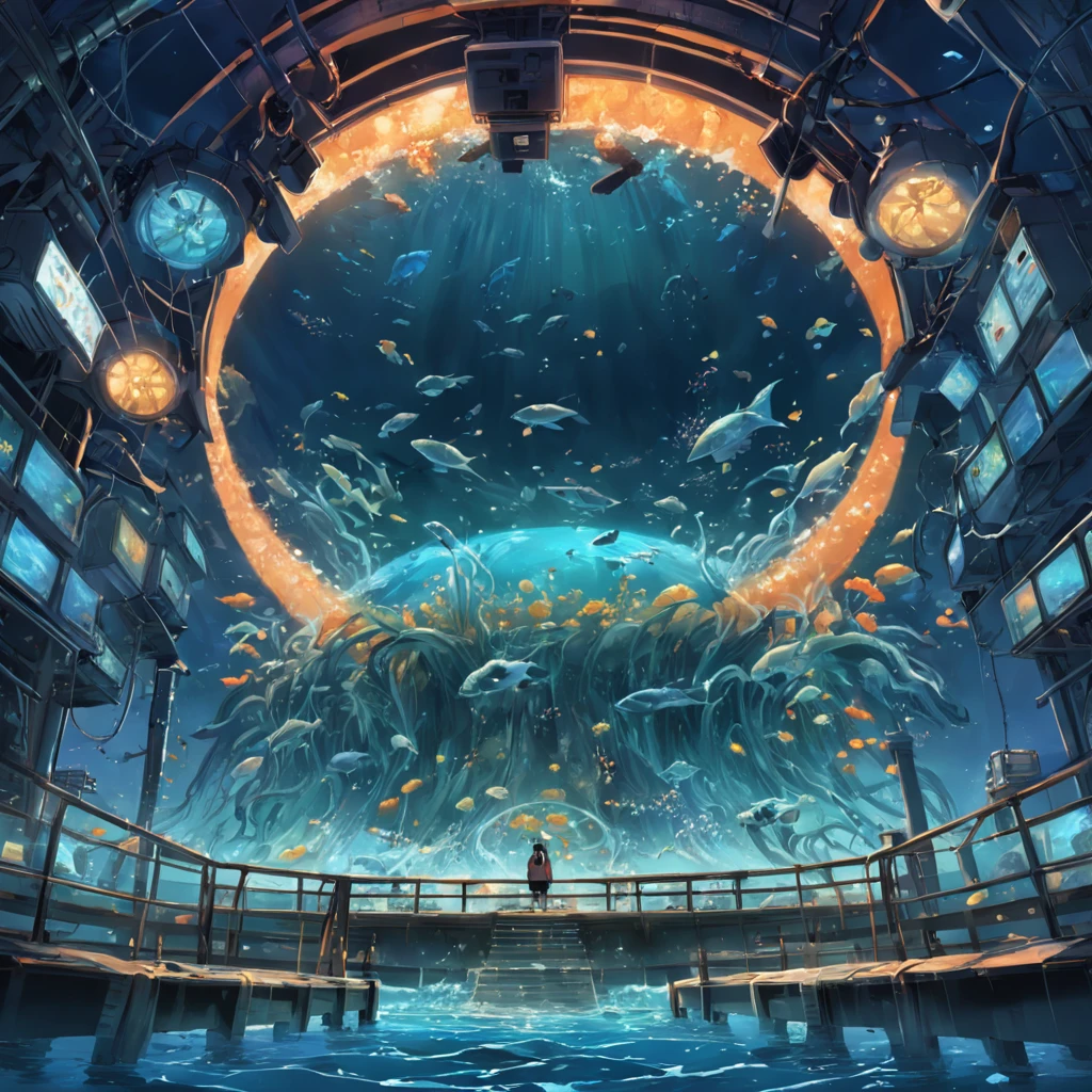 the ocean,organism,Nuclear wastewater,variation