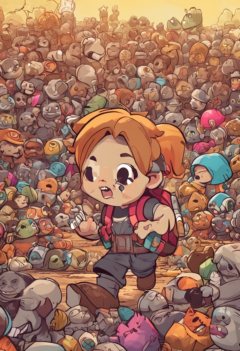um guerreiro beber, cute,, fofinho , hd, uhd, obra prima , fundo neutro