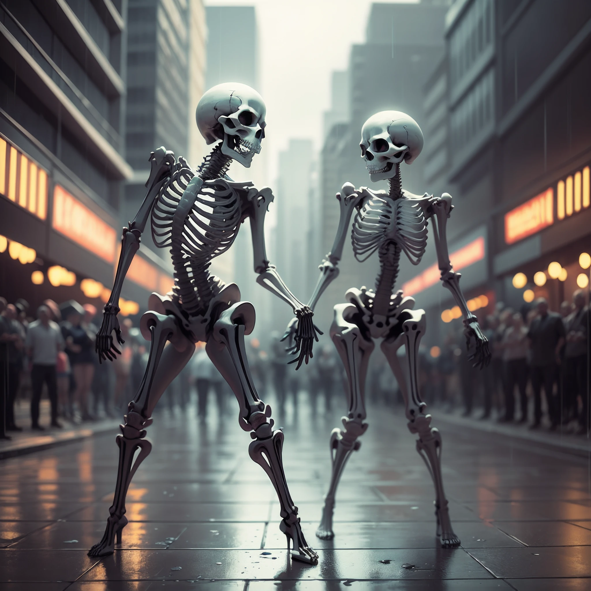 Skeletons dancing in the rain --auto --s2