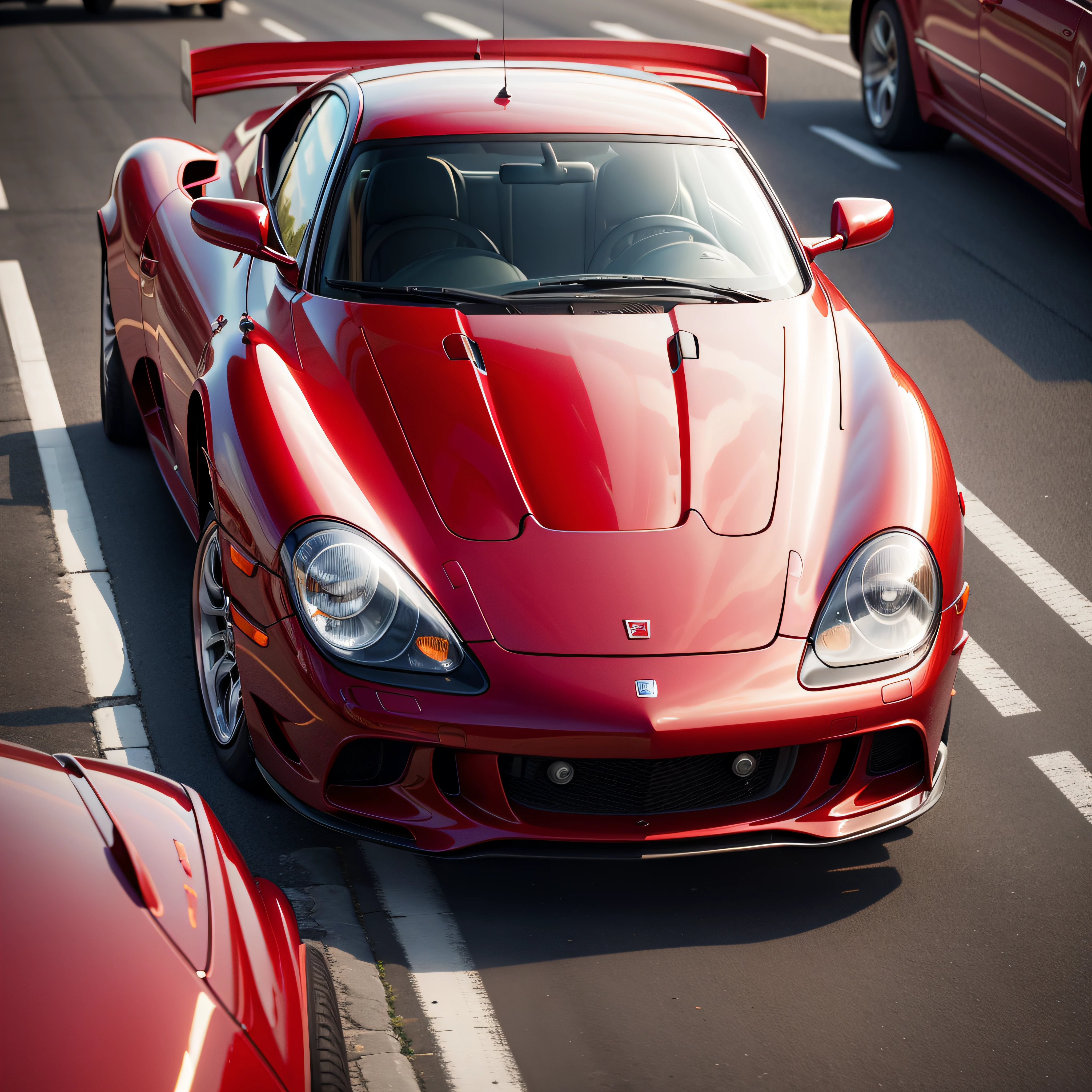 red car