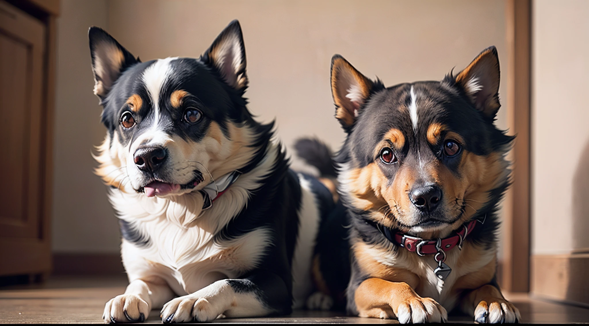 A photo of a dog