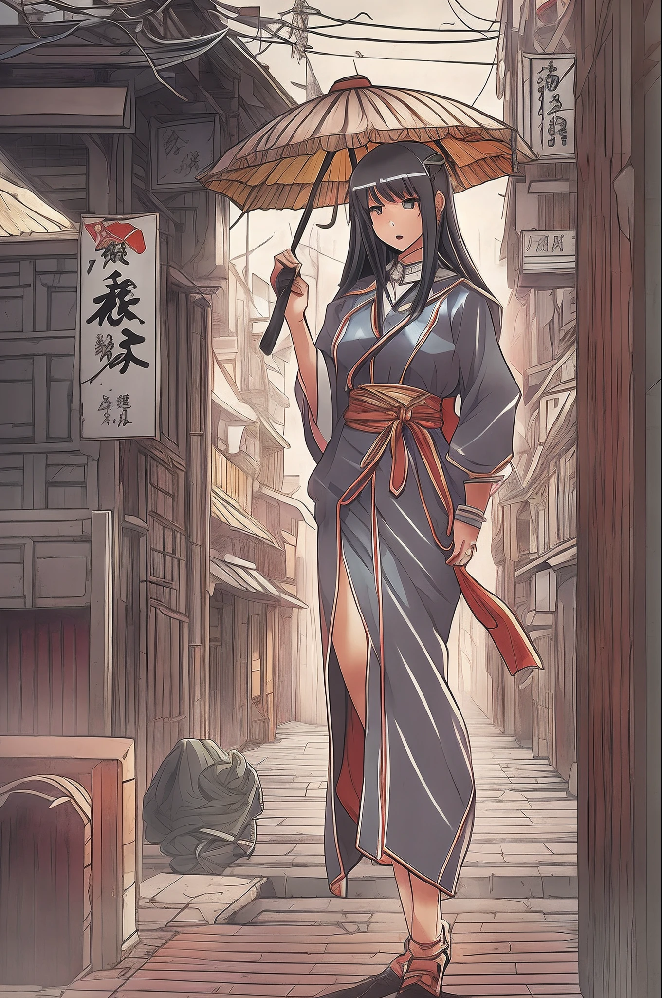 beautiful Girl、Killer,The city of Edo