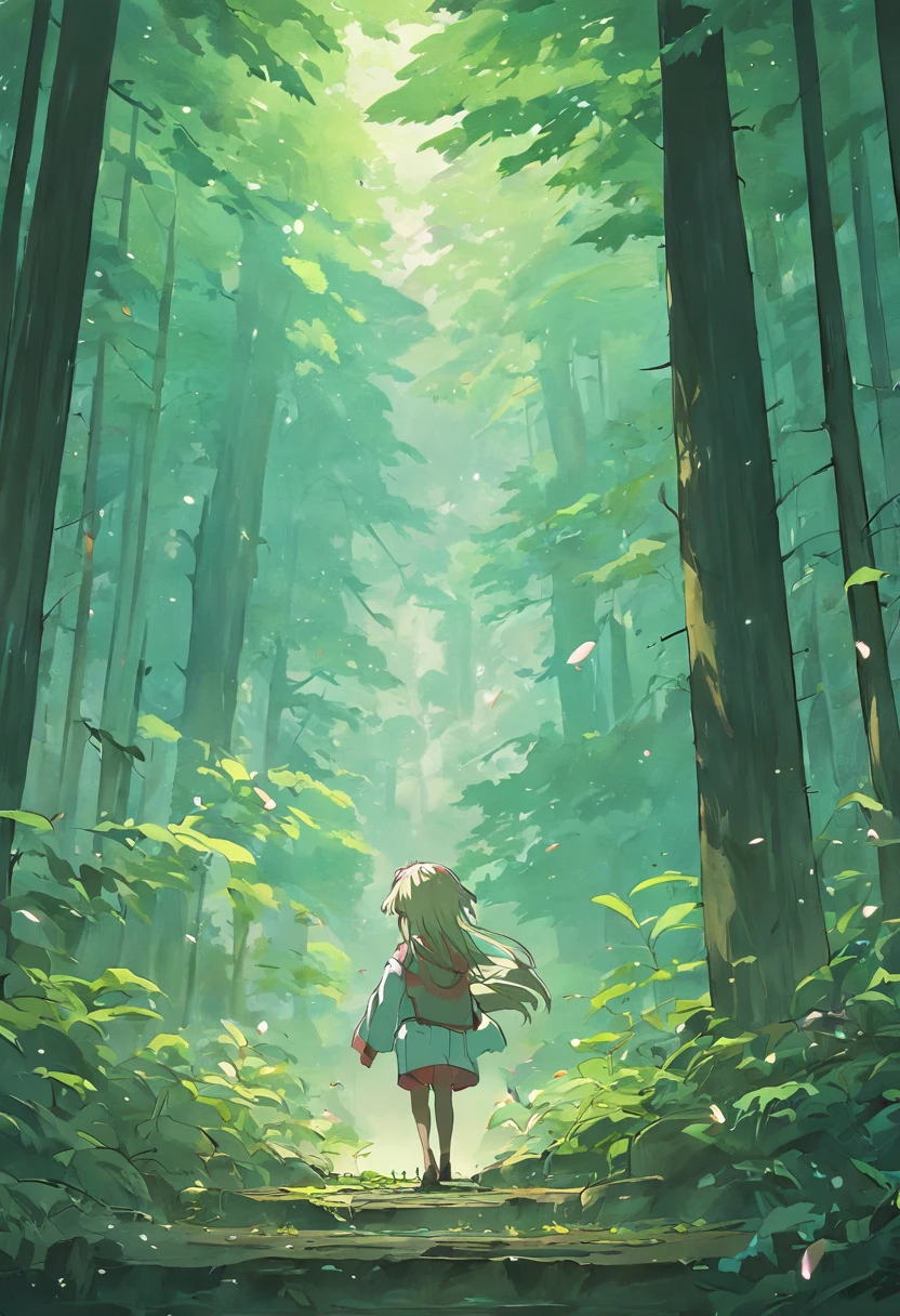 arte conceitual floresta japones, genial, shodo
