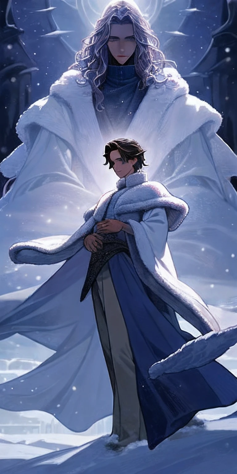 "the elegant and mysterious young prince of winter"