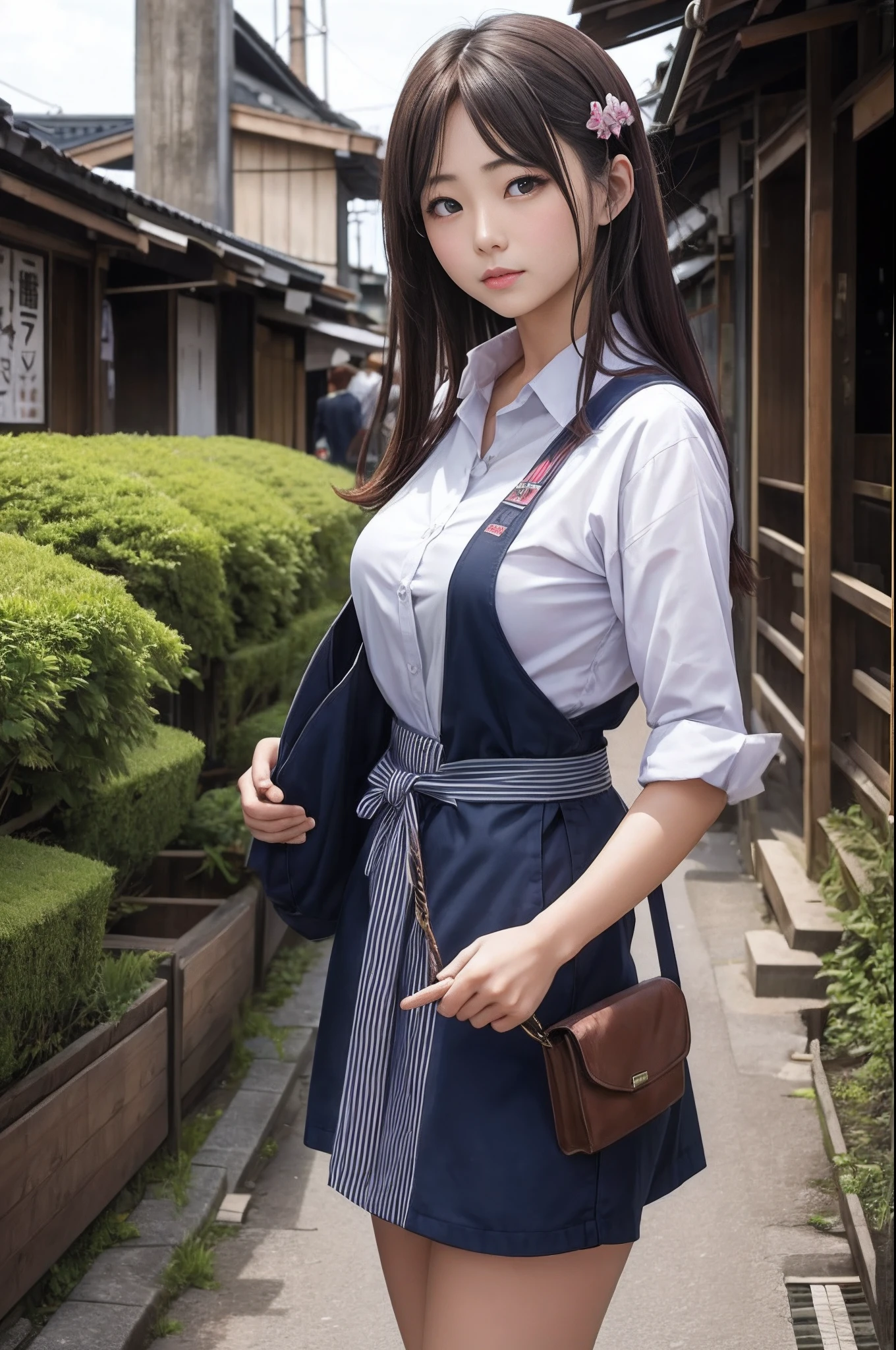 Deadly worker、beautiful Girl、The city of Edo