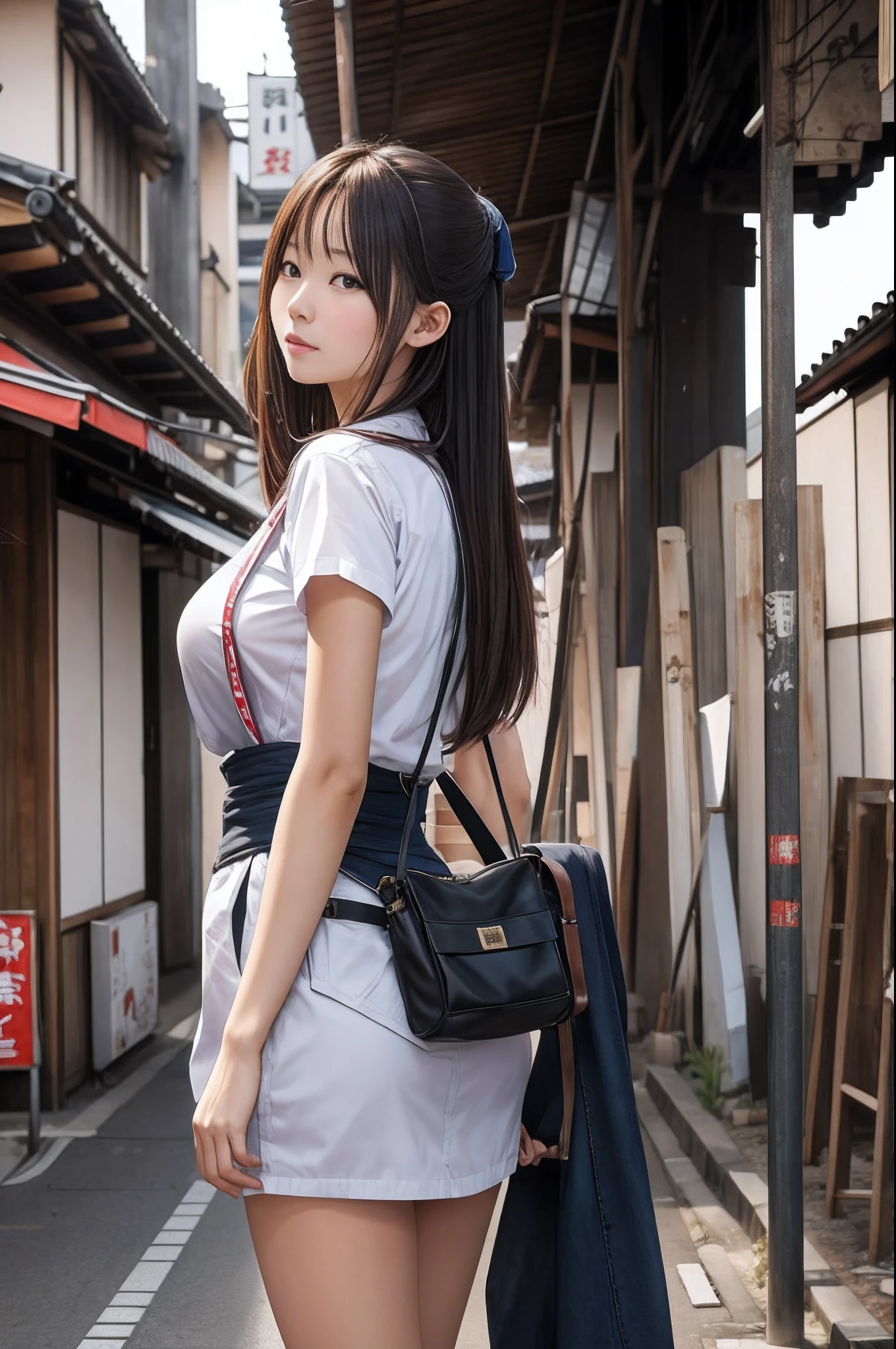 Deadly worker、beautiful Girl、The city of Edo