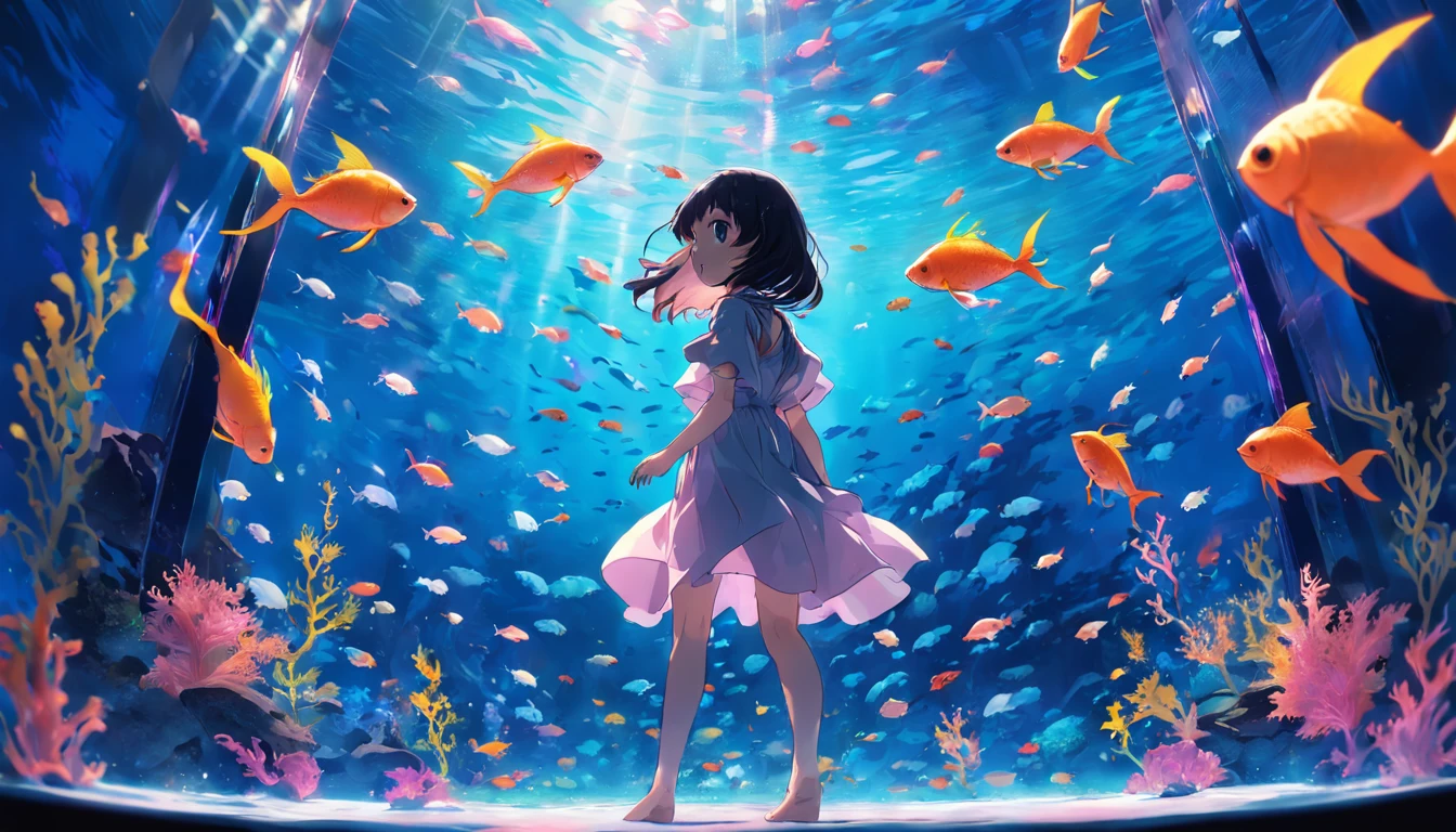 best quality,4k,8k,highres,masterpiece:1.2,ultra-detailed,realistic:1.37,angelfish,nemo,pixar style,underwater,coral reef,deep-sea,glowing,bioluminescent,luminous,floating,dreamlike,animated,fantastic,blue hue,twinkling lights,found in the depths of the ocean,curious eyes,synthetic fish,playful,funny,vibrant colors,shimmering scales,vivid details,soft shadows,mysterious,exploring the unknown,hidden treasures,adventurous journey,soft and glowing lighting,expressive characters,happy and friendly,charming personalities,sparkling water,elegant movements,creating magical moments,motion blur,surreal marine world,enchanting atmosphere,artistic interpretation,fantasy underwater world,animated film ambiance,nostalgic feel,lively and energetic.