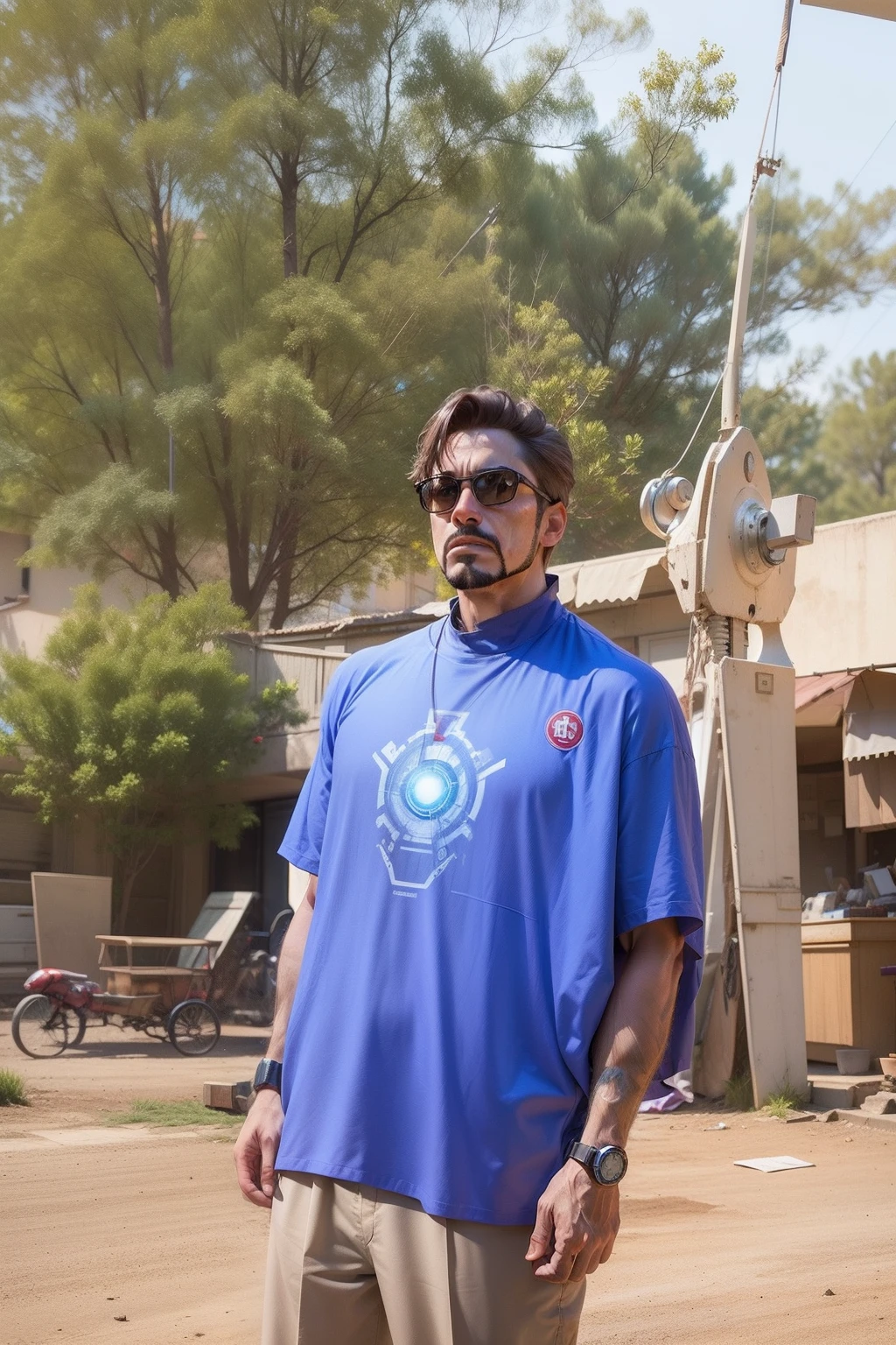 Make him iron man
