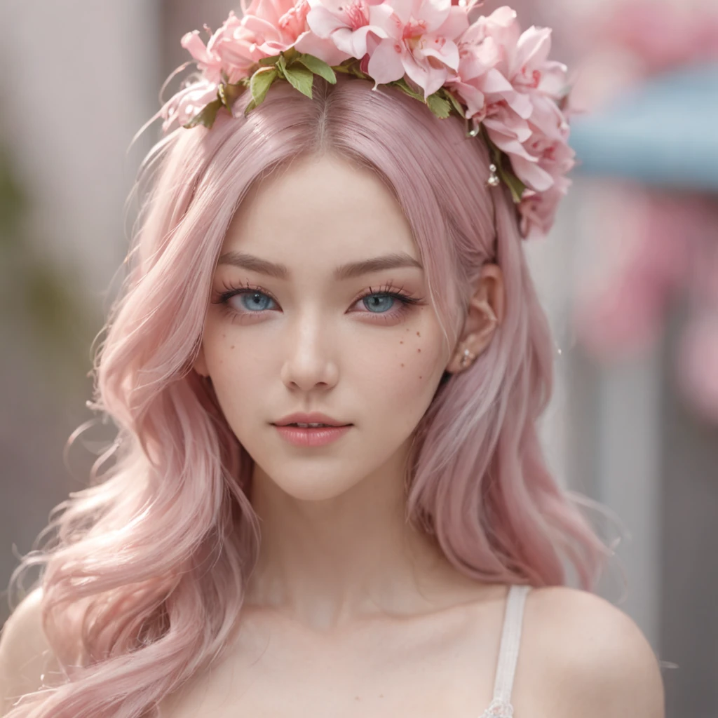 (Best quality:1.3),4K,8K,8K portrait,16 k,(masutepiece:1.2),1girl in,Solo,(Maximalism:1.5),opals,ultra - detailed,absurderes,(Very detailed beautiful face and eyes:1.3), (Beautiful hair in high detail:1.3),Delicate composition, (full bodyesbian:1.5),(full-length figure:1.5), Super cute girl,(Medium hair:1.4),Pink eyes,Light blue eyes,(Pink hair:1.2),(Light blue hair:1.4),(a playboy bunny:1.6),(Jewelry hair accessories:1.3), (jewelry eyes:1.3),(eyeslashes:1.2),(symbol in eyes:1.3),(A high resolution, Twinkle,glitters,Lens flare,light particules,Shining:1.3),(Cute:1.5)