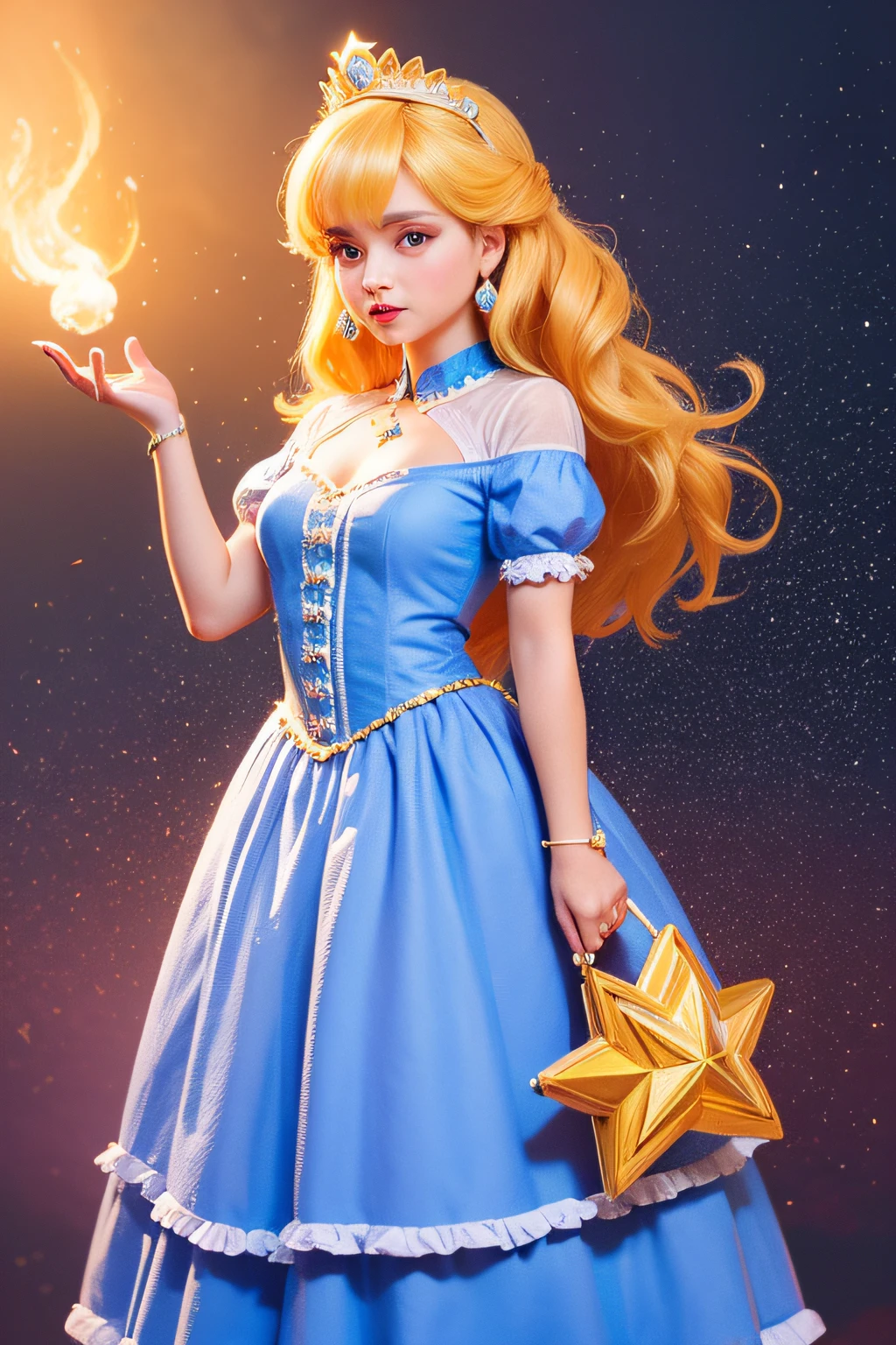 Princesa Star, desenho, Disney, foto realista, obra-prima, 8k