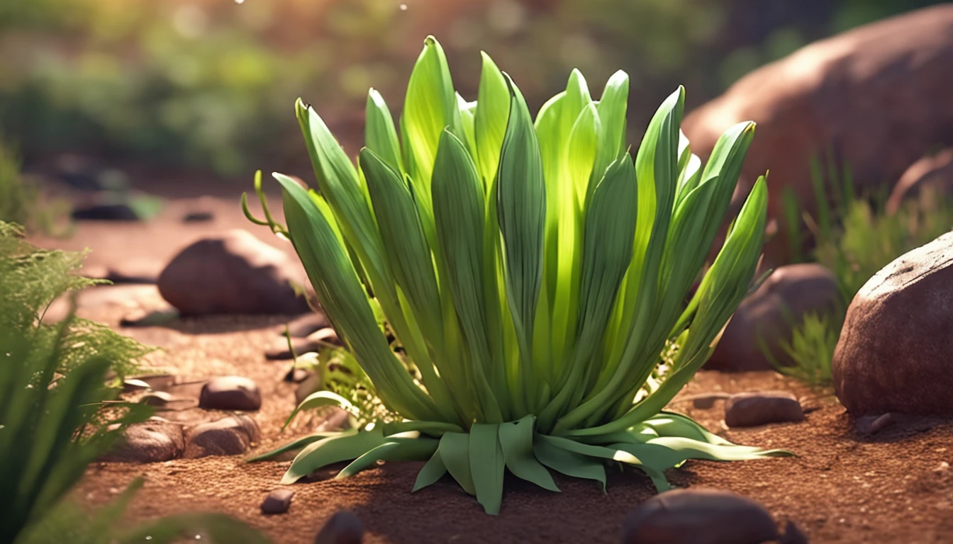 leek plant cute cartoon character