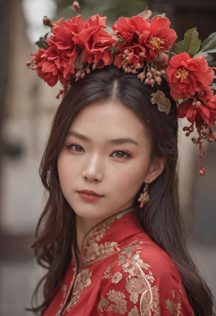 Chinese women，18yr old，Spidey，streetview，black in color