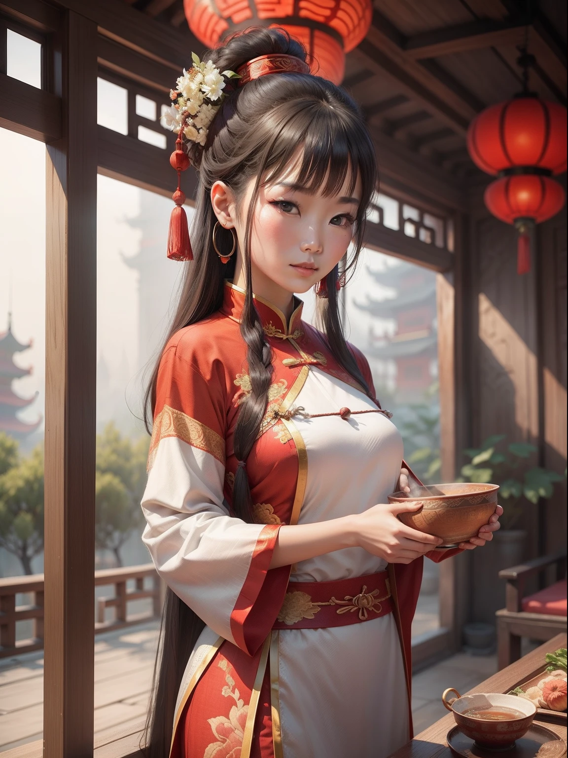 woman, China, ancient, traditional