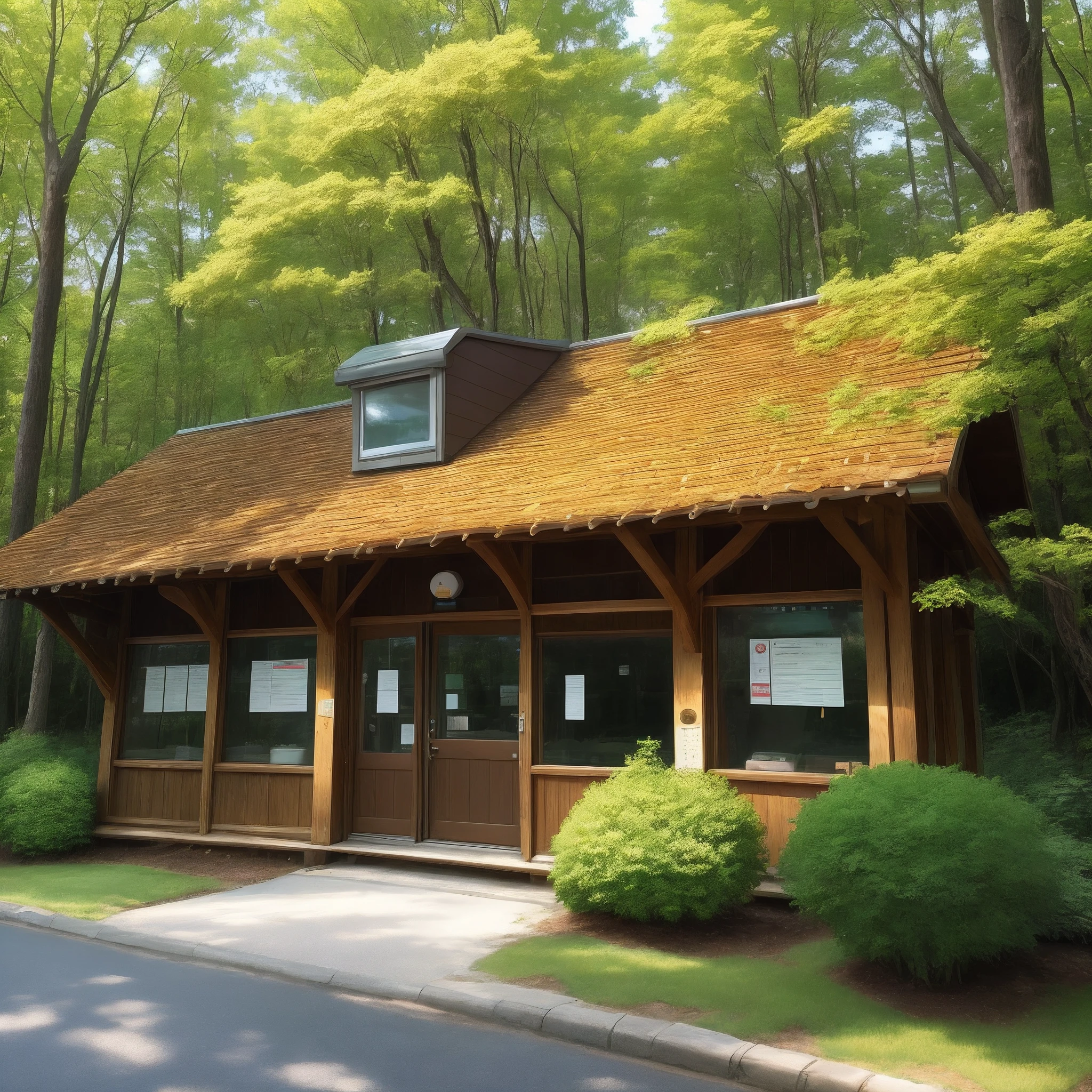 Parking to sit love Maple Forest late