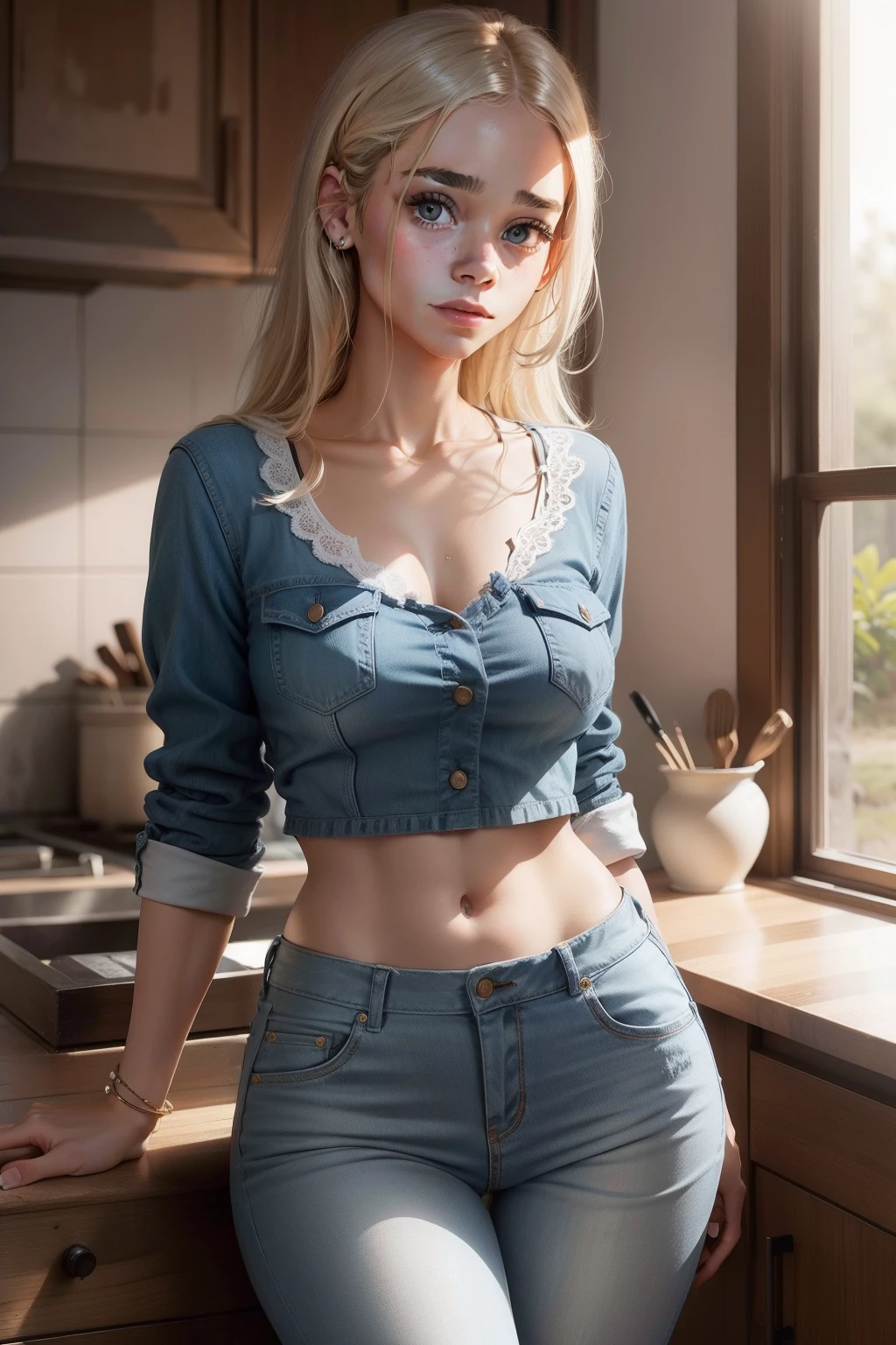 Beautiful girl on her back looking at camera, perfect body, mini skirt, bra, underwear, short white hair, blue eyes, pale skin, naughty, (((Masterpiece, ultra detailed, high quality))).