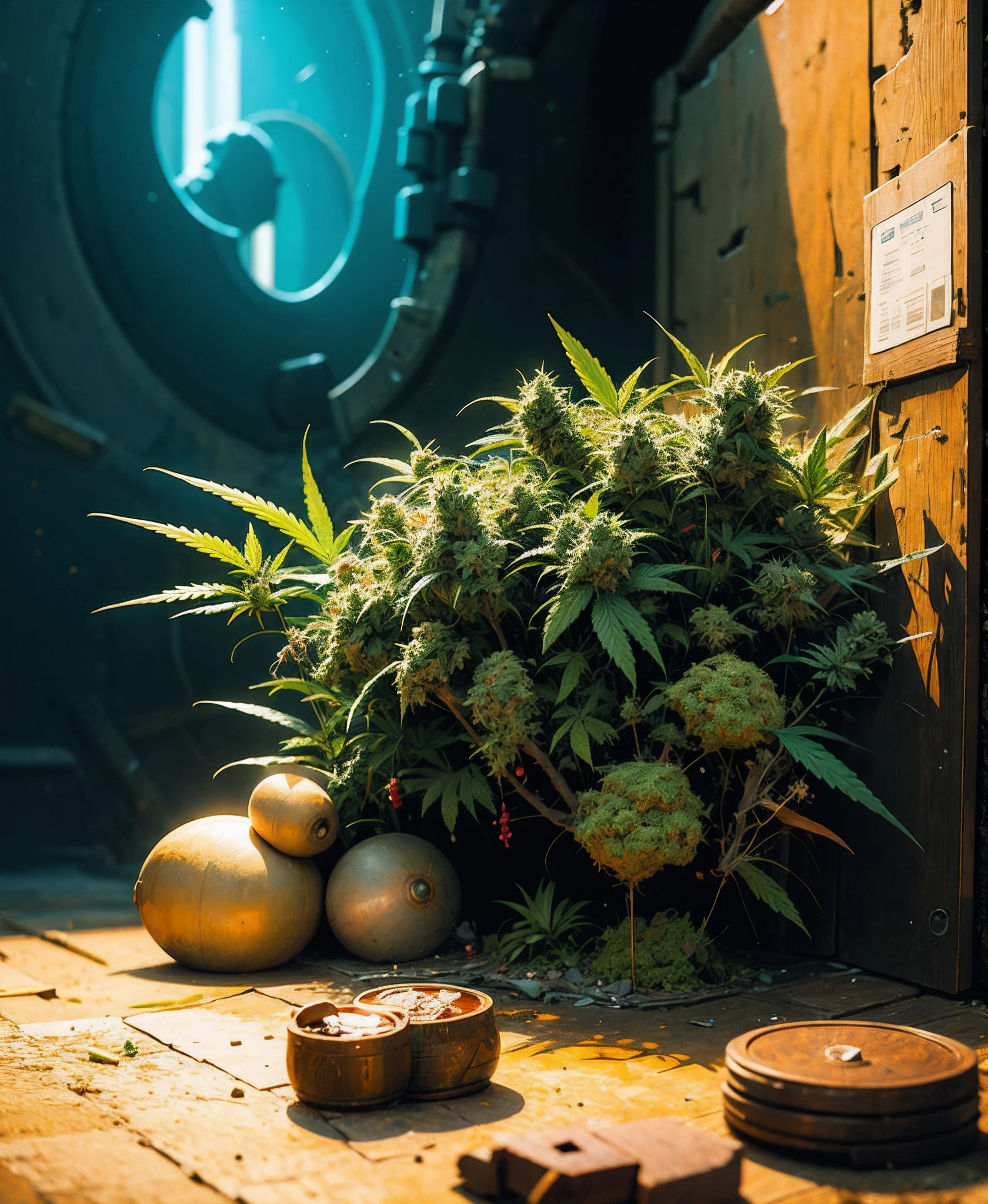 Marijuana – Color Art 4K