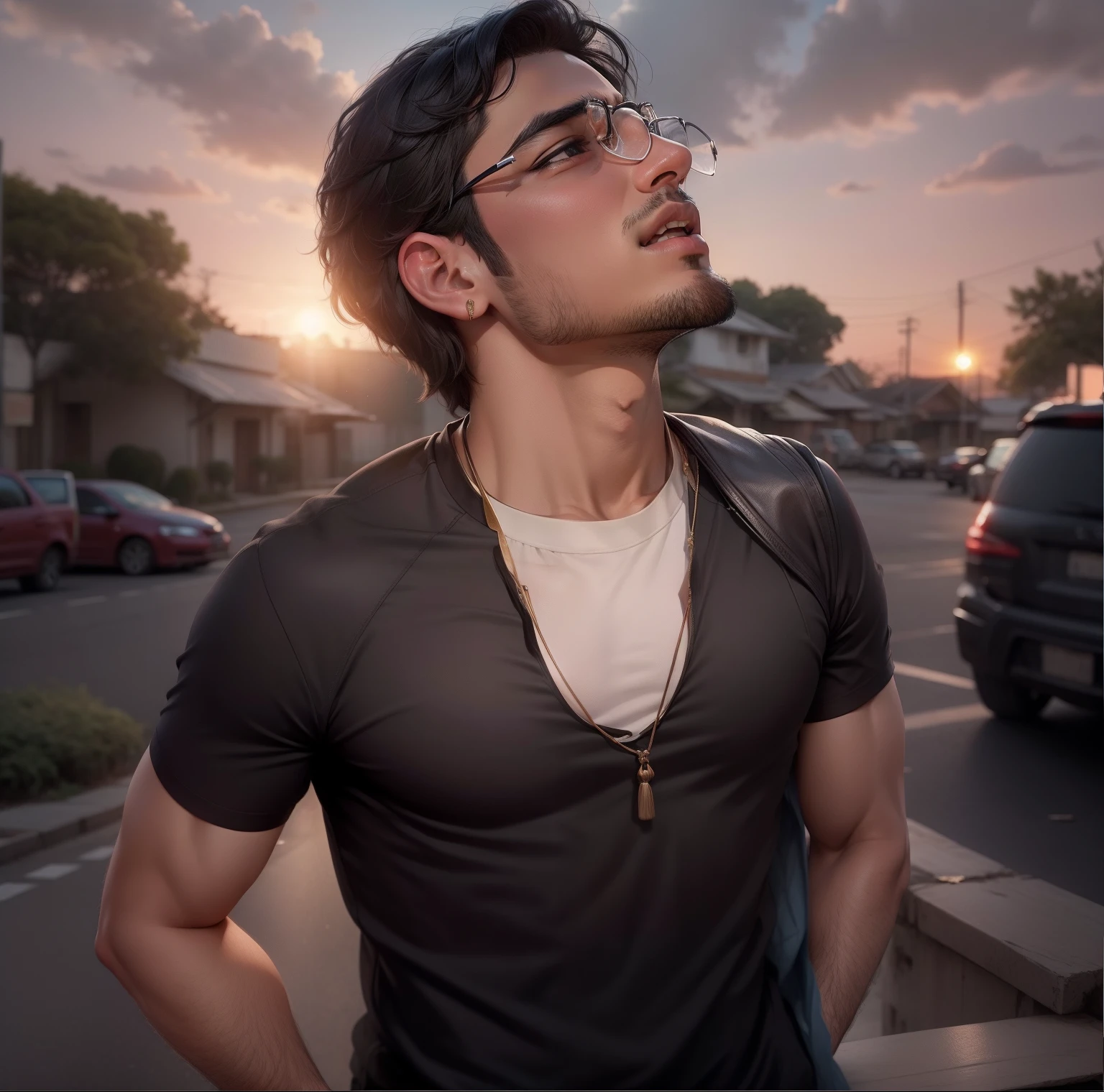Change background saybarpankh handsome boy face