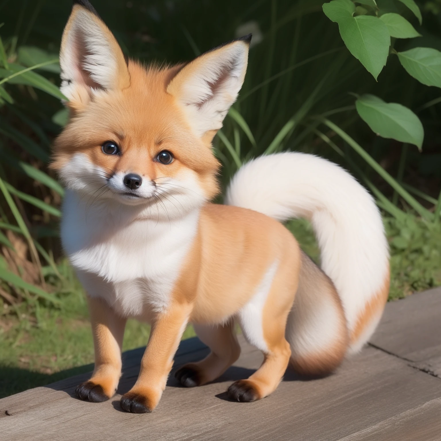 kawaii、fox、