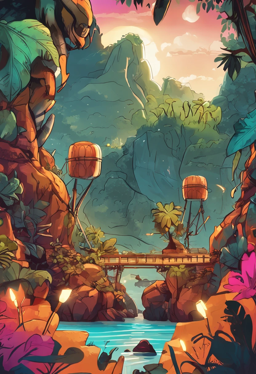 Journey beyond the stars: Adventures to Planet, um rio de cerveja, arvores de hops e malte
