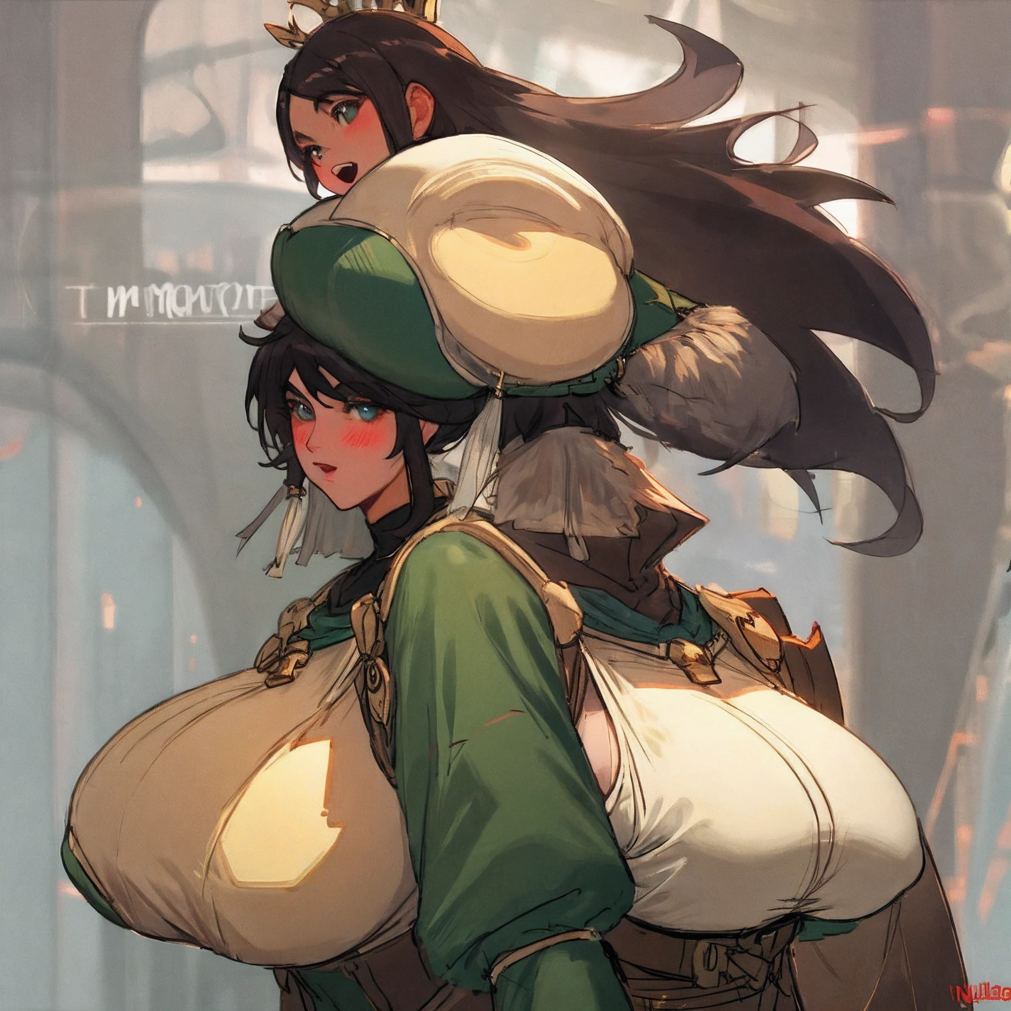huge tit