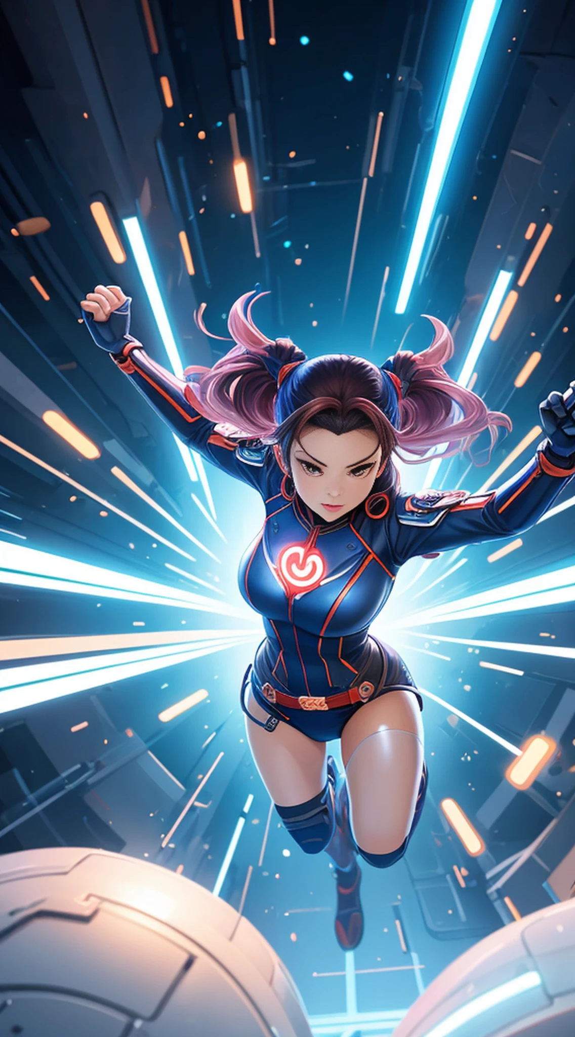 (extremely detailed CG unity 16k wallpaper:1.1), (Denoising strength: 1.45), (tmasterpiece:1.37)，Van Dinija, Red X-Men,Ravenna, anime big breast, Ultra photo realsisim, Furry cute, Logo design, Cartoon, movie light effect, Lovely, 3D vector art, Wacky and cute, Fantasy art, Bokeh, handpainted, Digital painting, The lighting is smooth, Isometric style, 4K 分辨率, Photorealistic rendering, highly detailed cleaning, Vector image, Photorealistic masterpiece, Professional photography, simple space background,